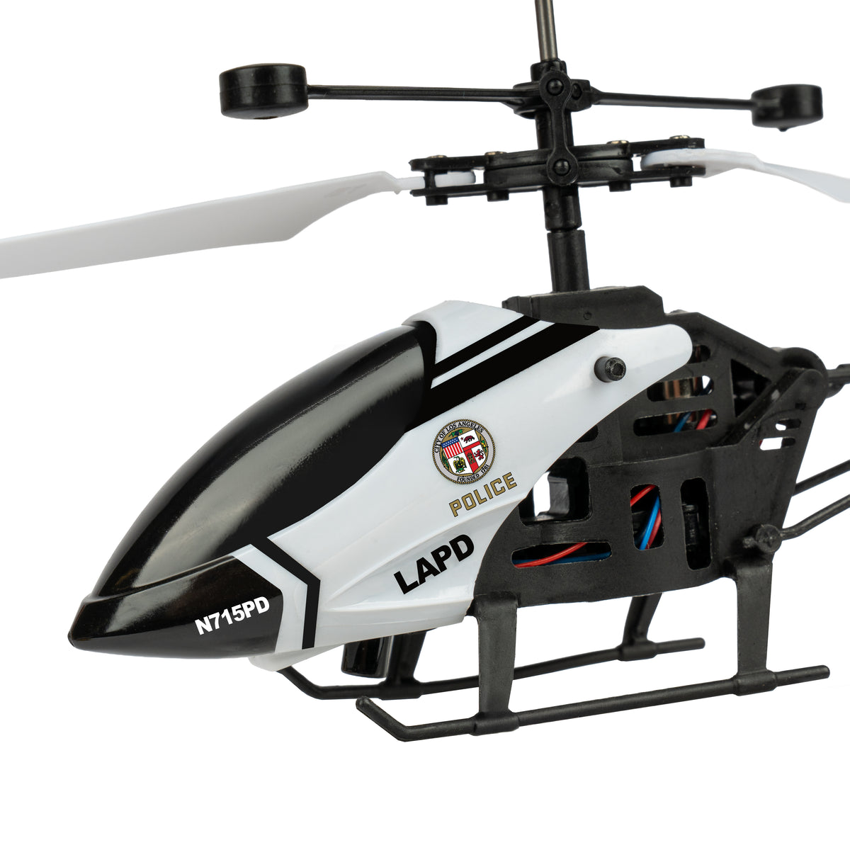 2 Pack - RC Lamborghini Aventador Police and LAPD RC Heli Pursuit RC Set