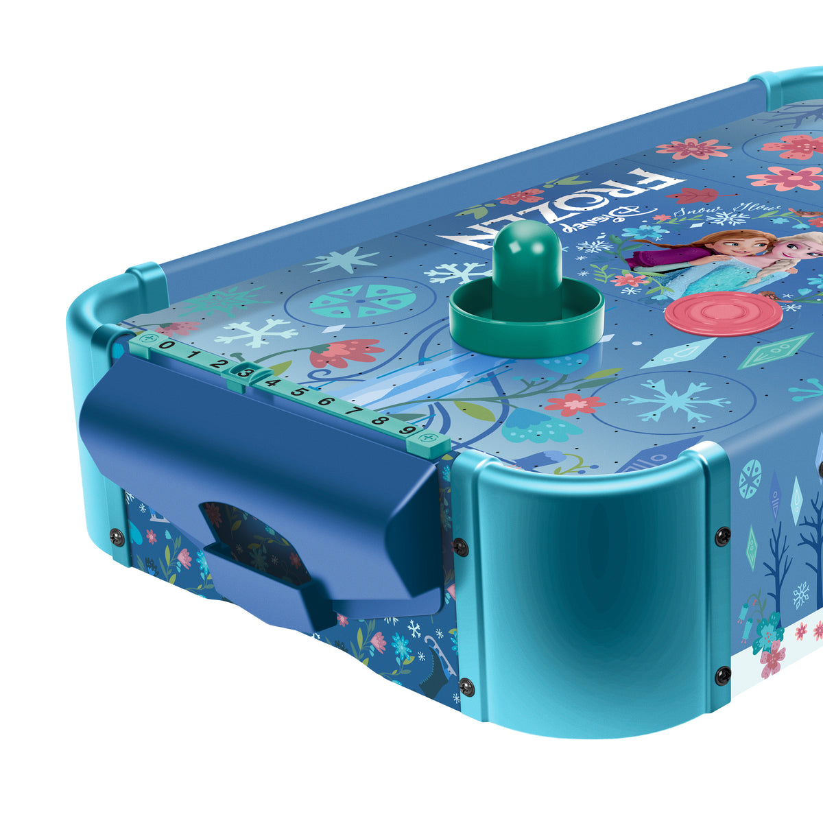 Disney Frozen Wooden Tabletop Air Hockey