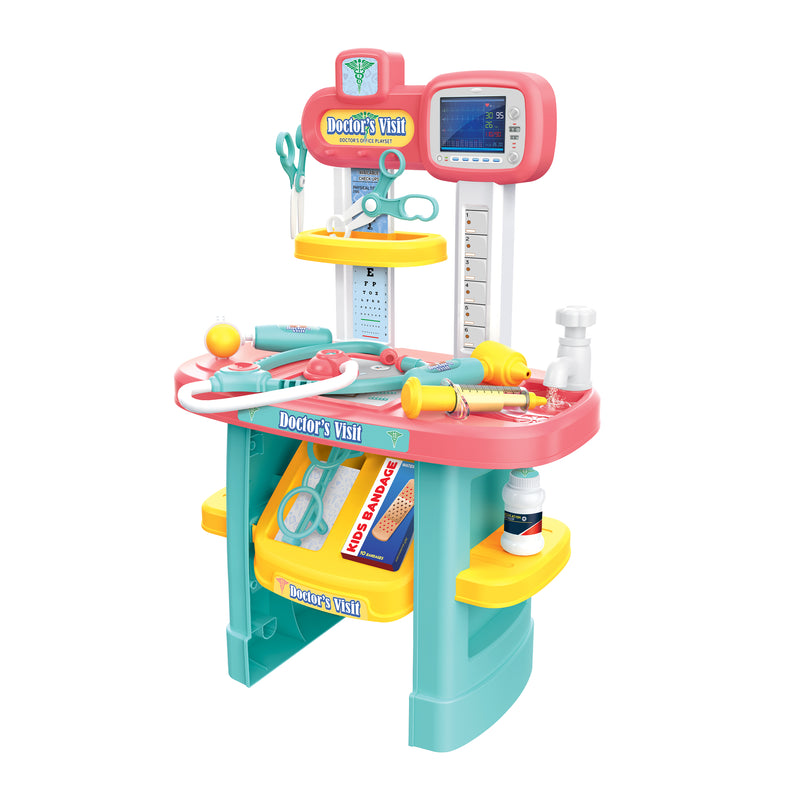 Doctor's Visit Kid's Doctor Playset (20 Pieces)