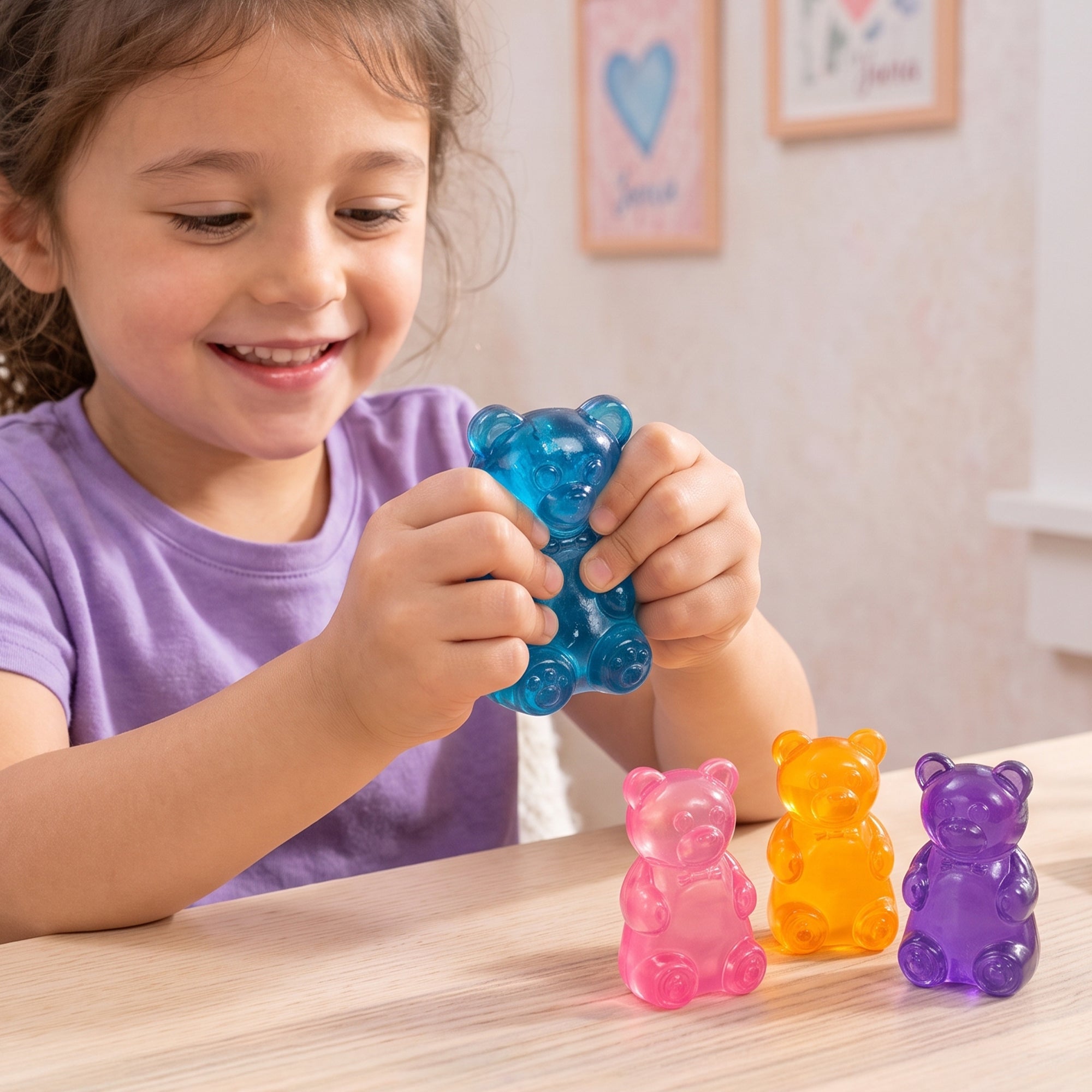 Mojis Gummi Bearz Squishy 4-Pack