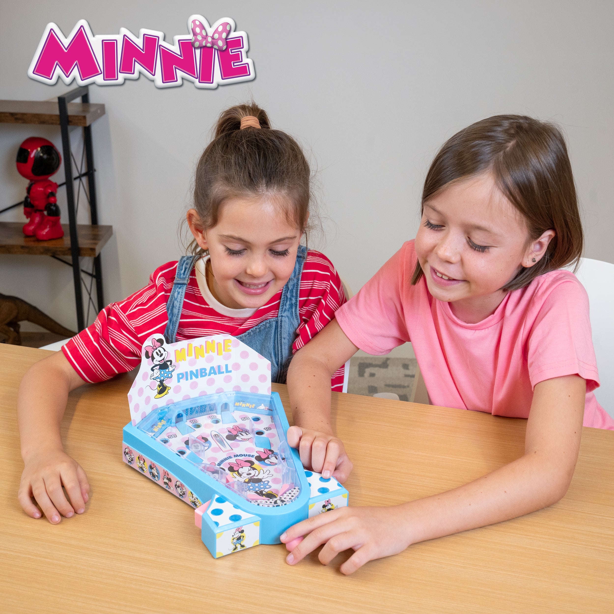 Minnie Mouse Mini Tabletop Pinball Game