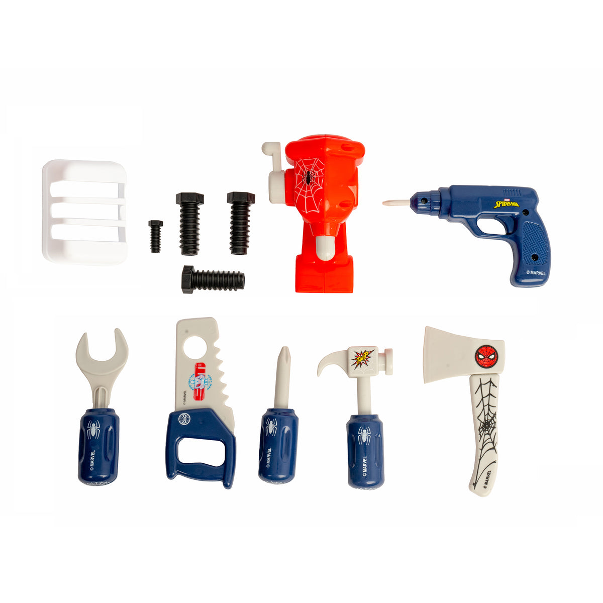 Spider-Man Handyman Backpack 18 Piece Tool Set