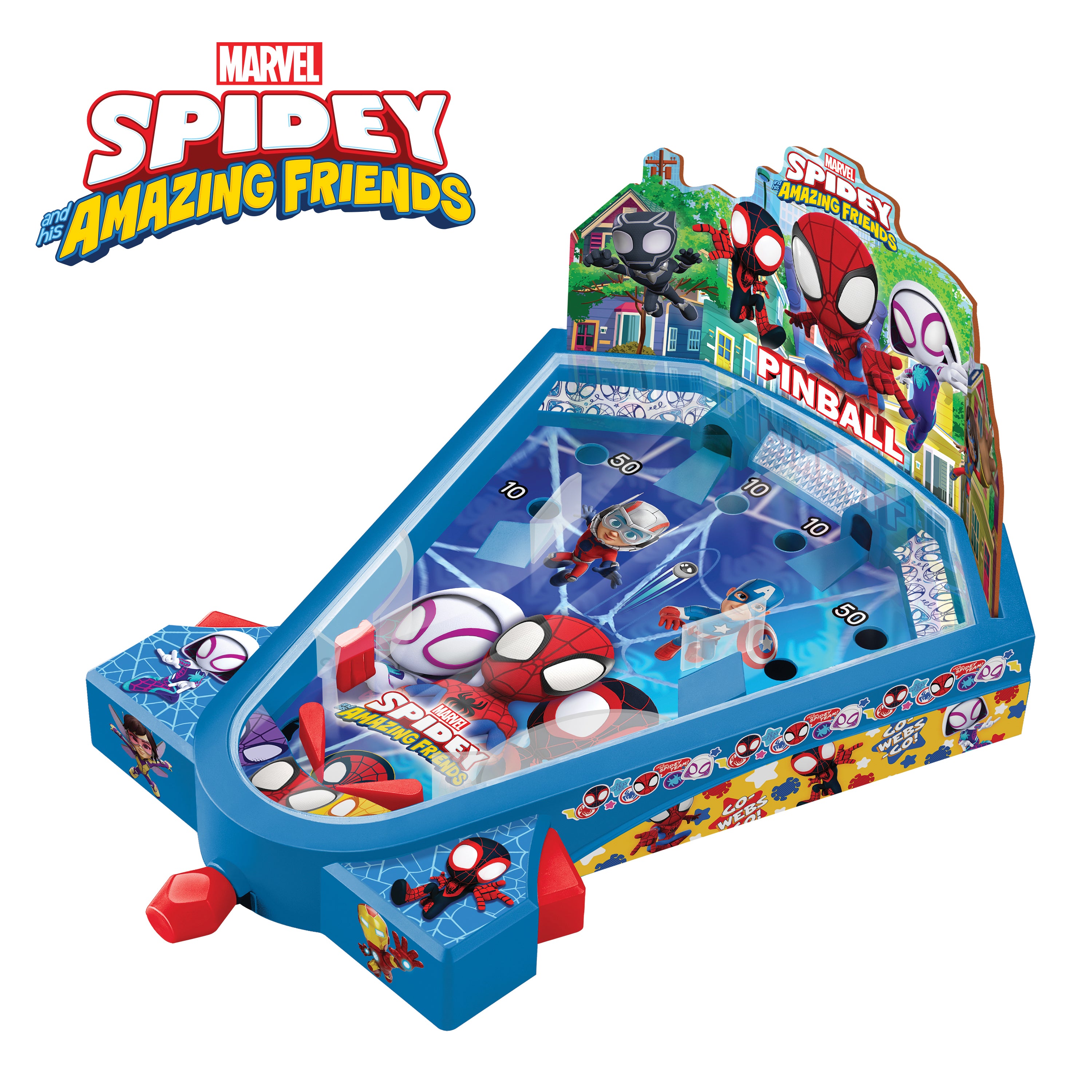 Spidey y sus increíbles amigos Mini Tabletop Pinball