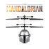 Casco Mandalorian Mando OVNI esculpido
