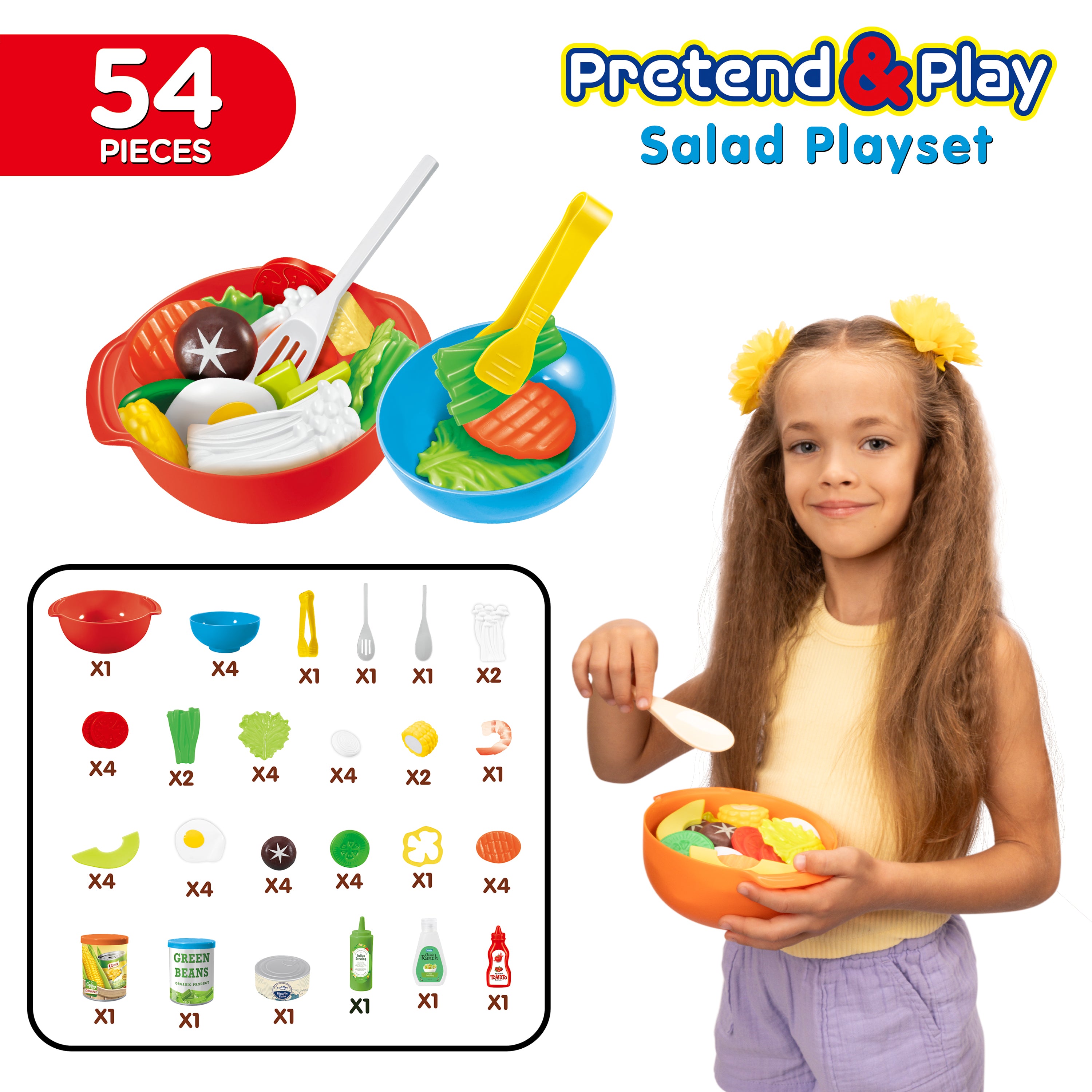 Juego de 53 piezas de Subway Sandwich Artist