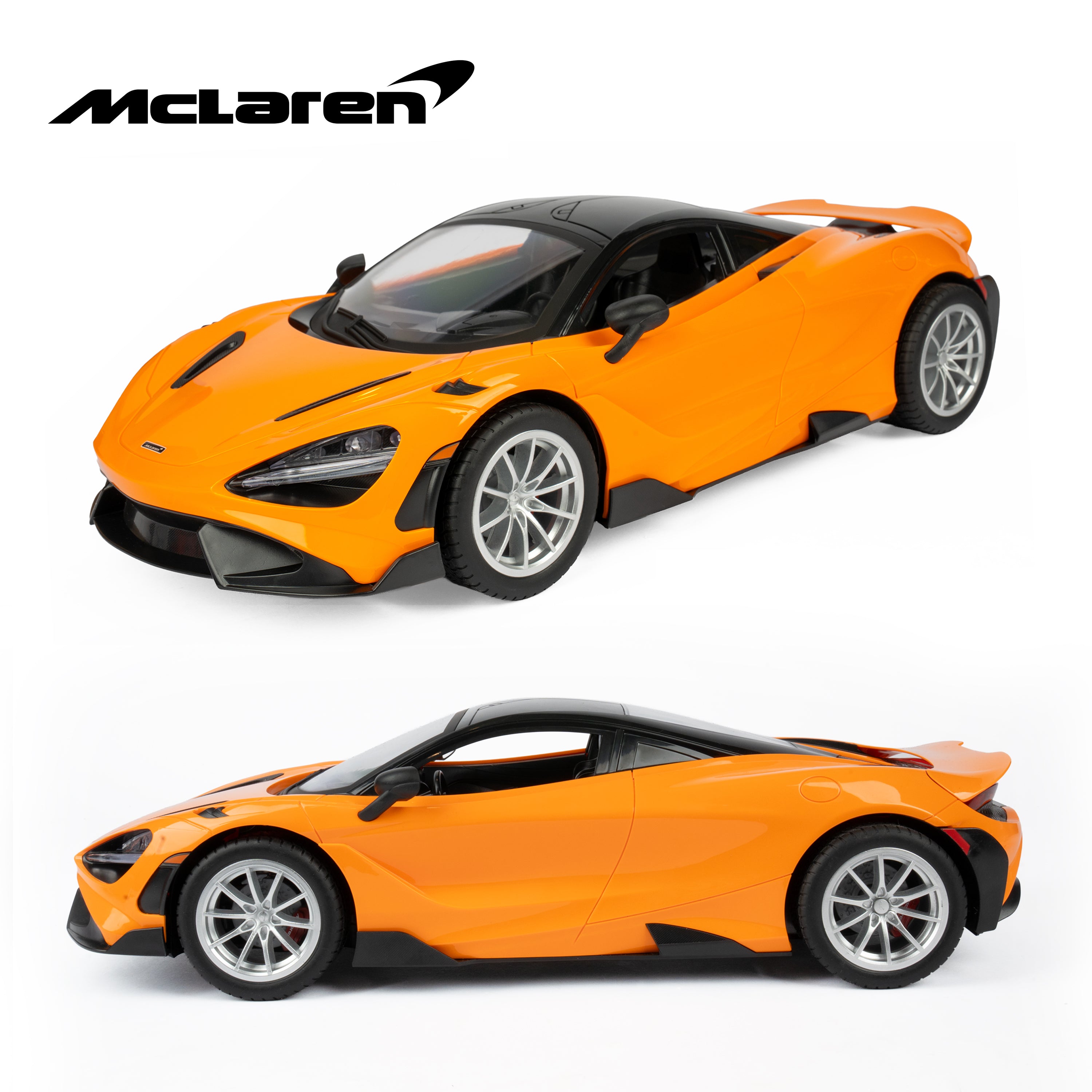 1:10 McLaren 765LT 2.4Ghz RC Car - Comes with Rechargeable Battery