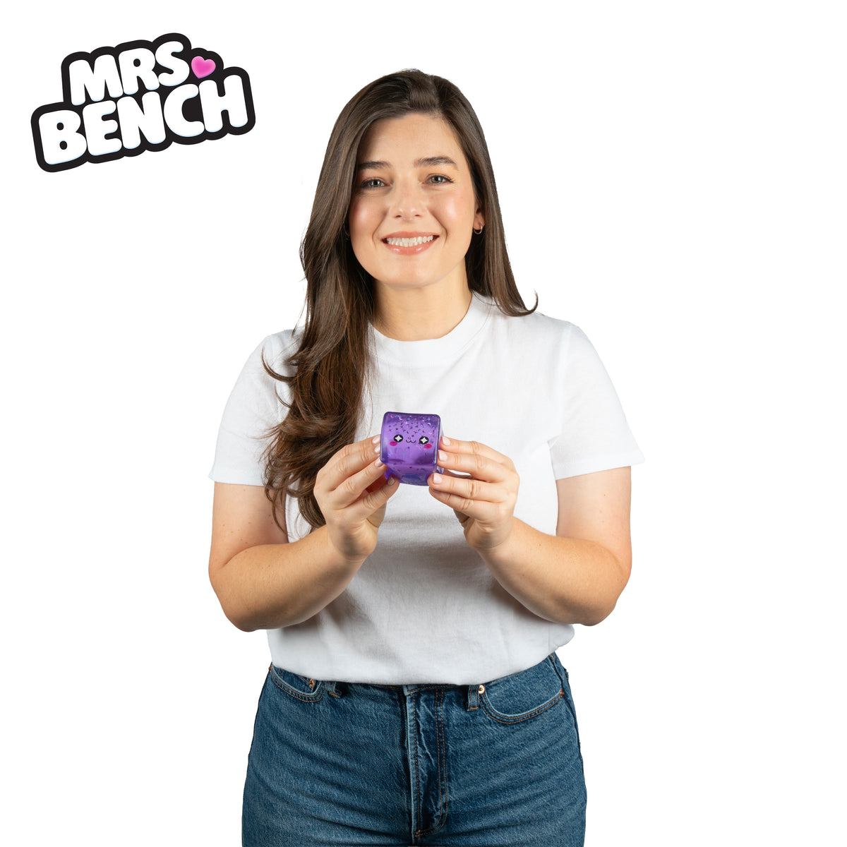 Mrs Bench MOJIS Official Licensed Squishy & Fidget Trading Mat w/ Special Squishy