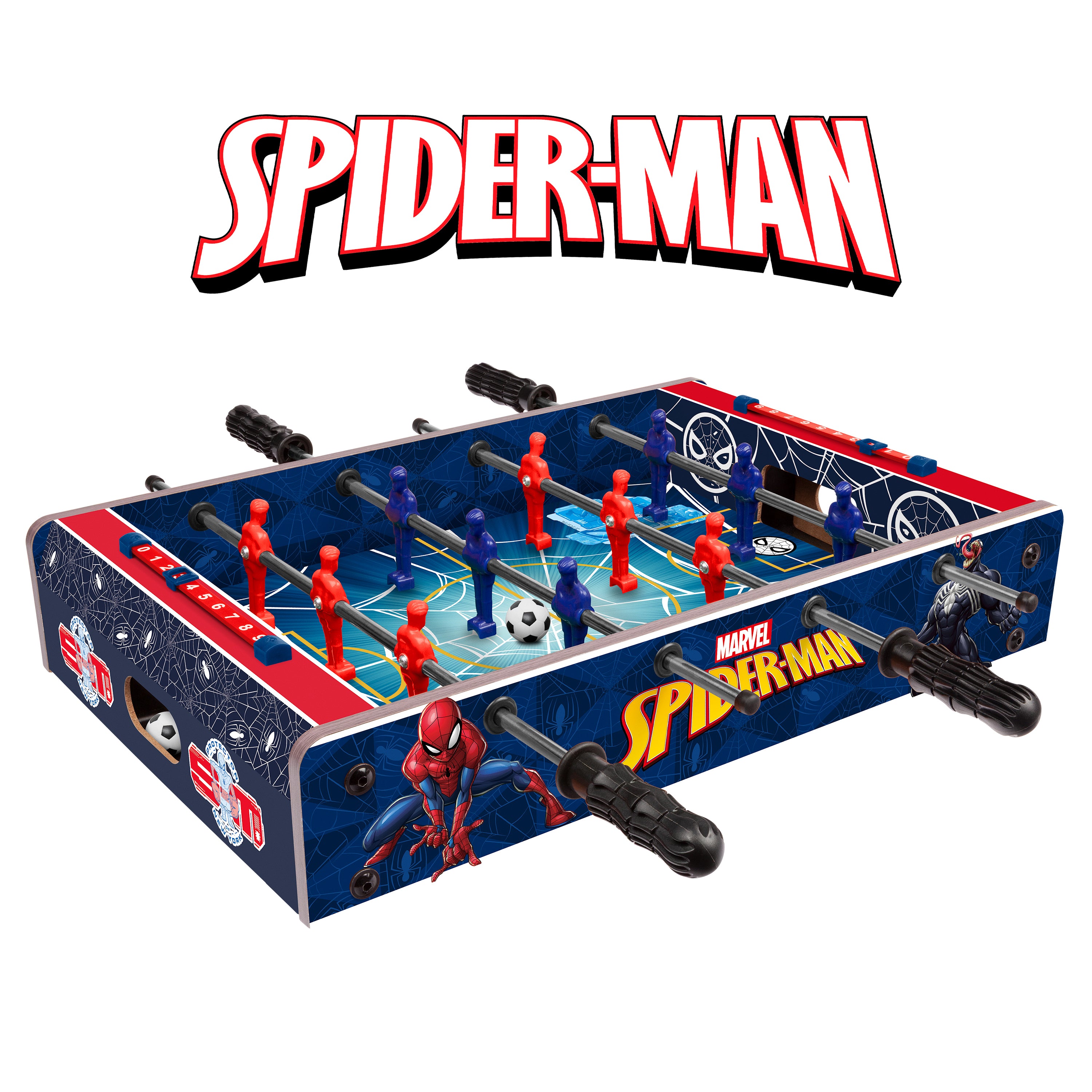 Spider-Man Tabletop Wooden Foosball Game