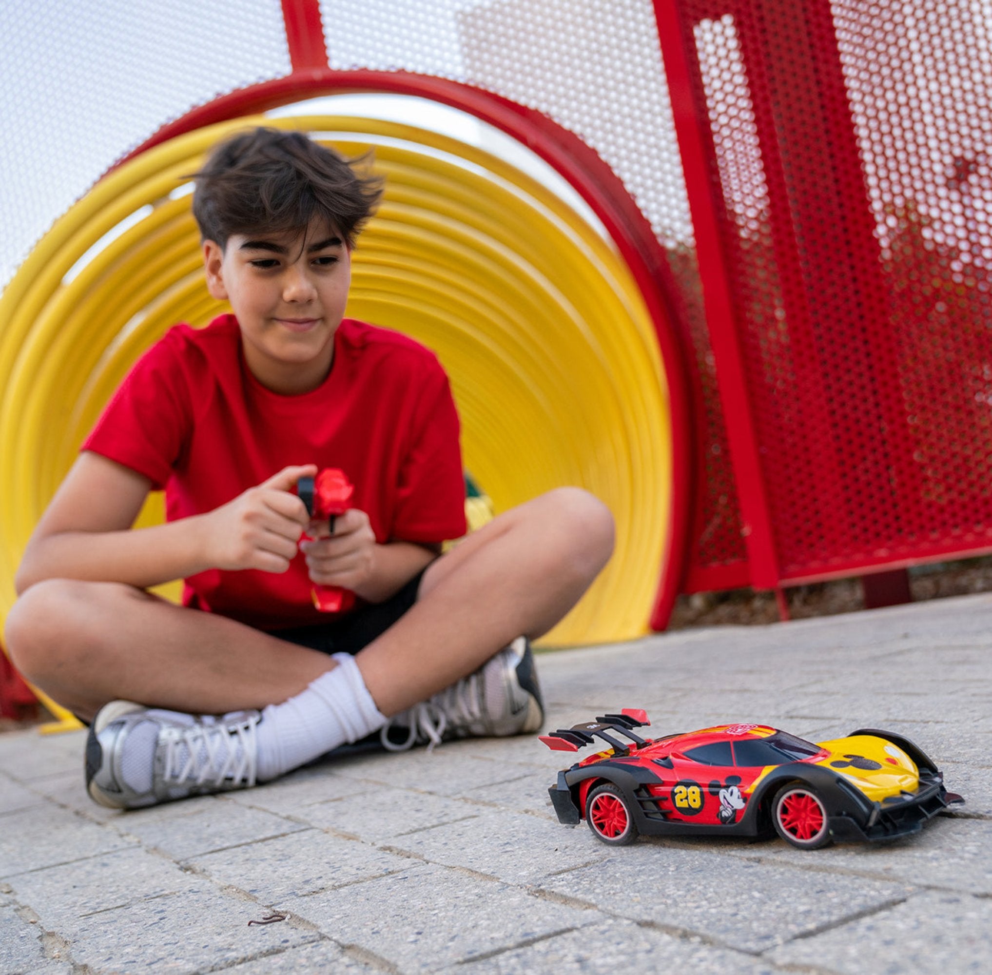 Mickey Mouse 2.4GHz Electric Full Function Rc Racing RC Car [1:20]