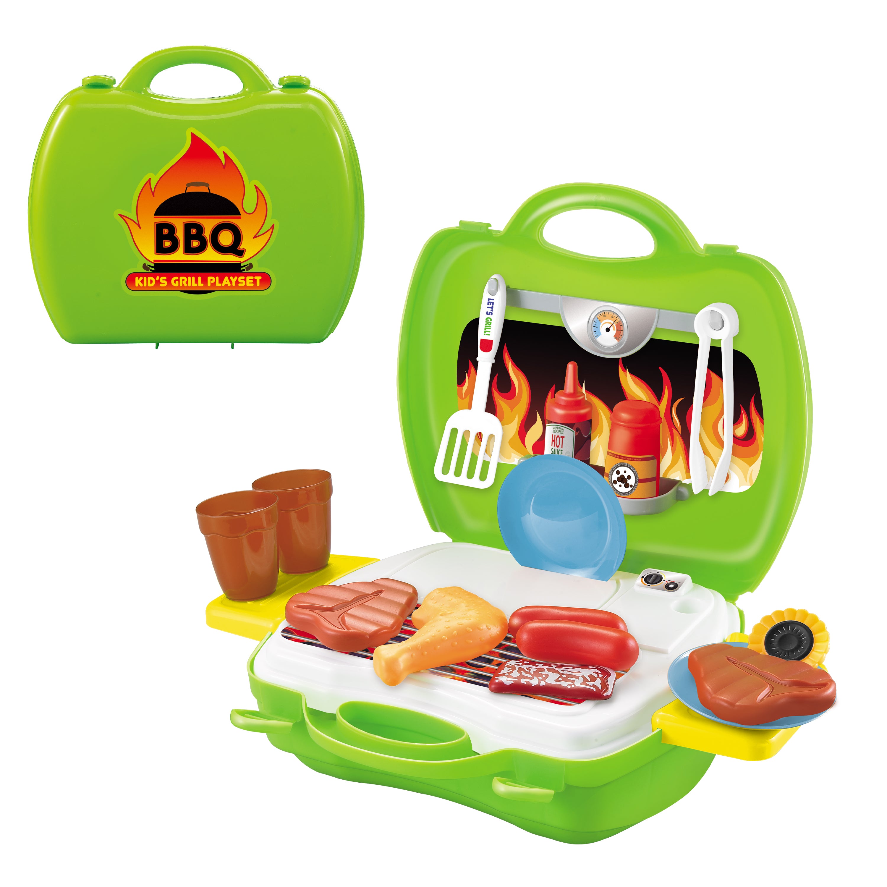 BBQ Kids Grill Playset (22 Pieces)