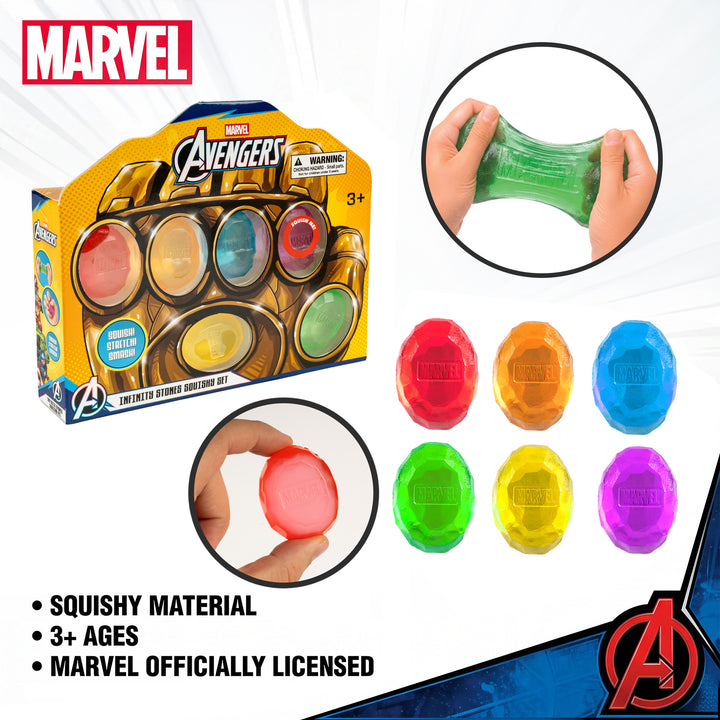 Avengers Infinity Stones Squishy Set