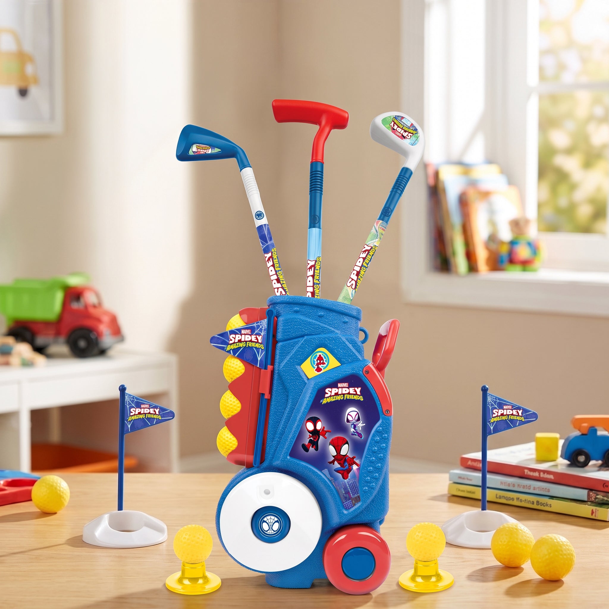 Spidey & his Amazing Friends Golf Caddy Playset