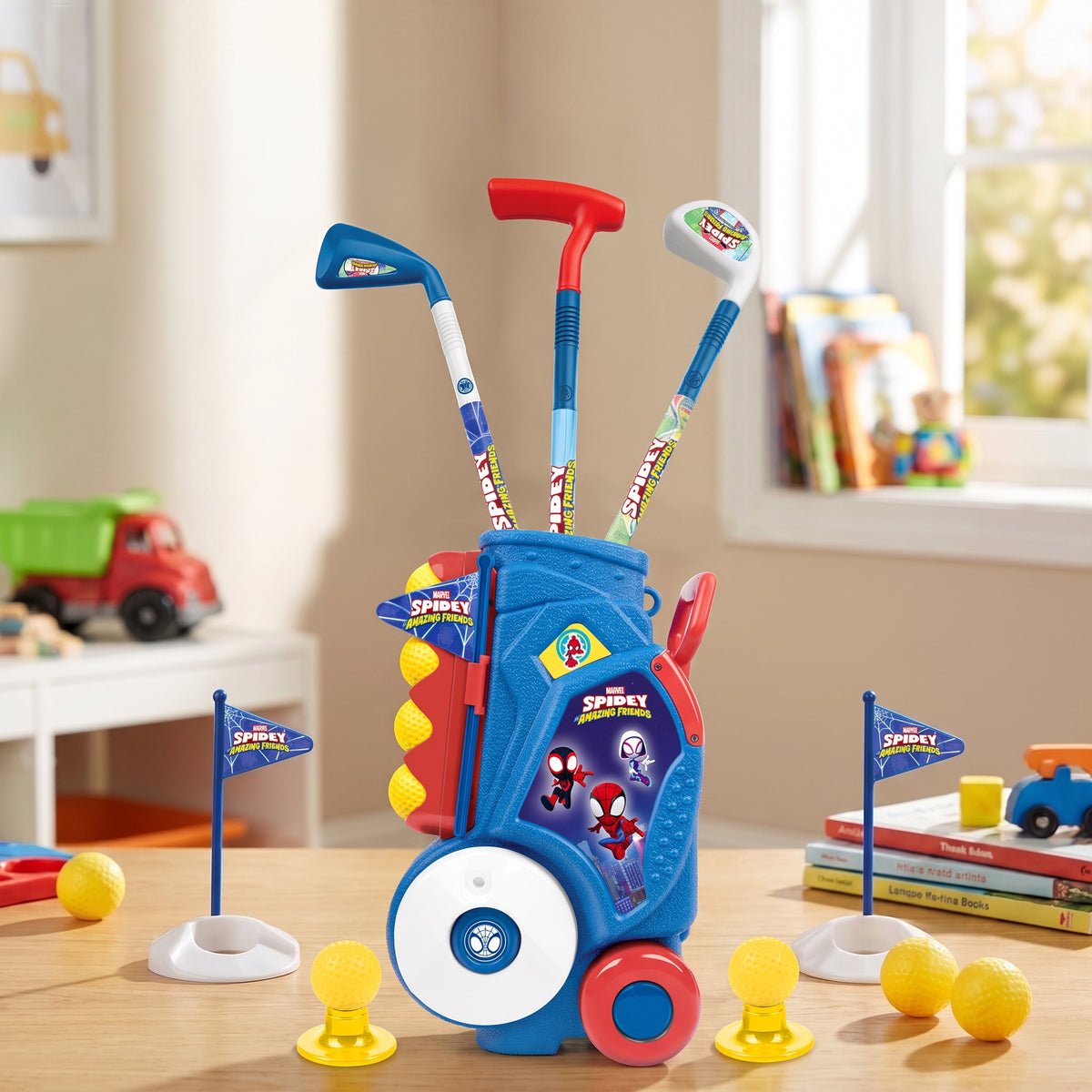 Spidey & his Amazing Friends Golf Caddy Playset