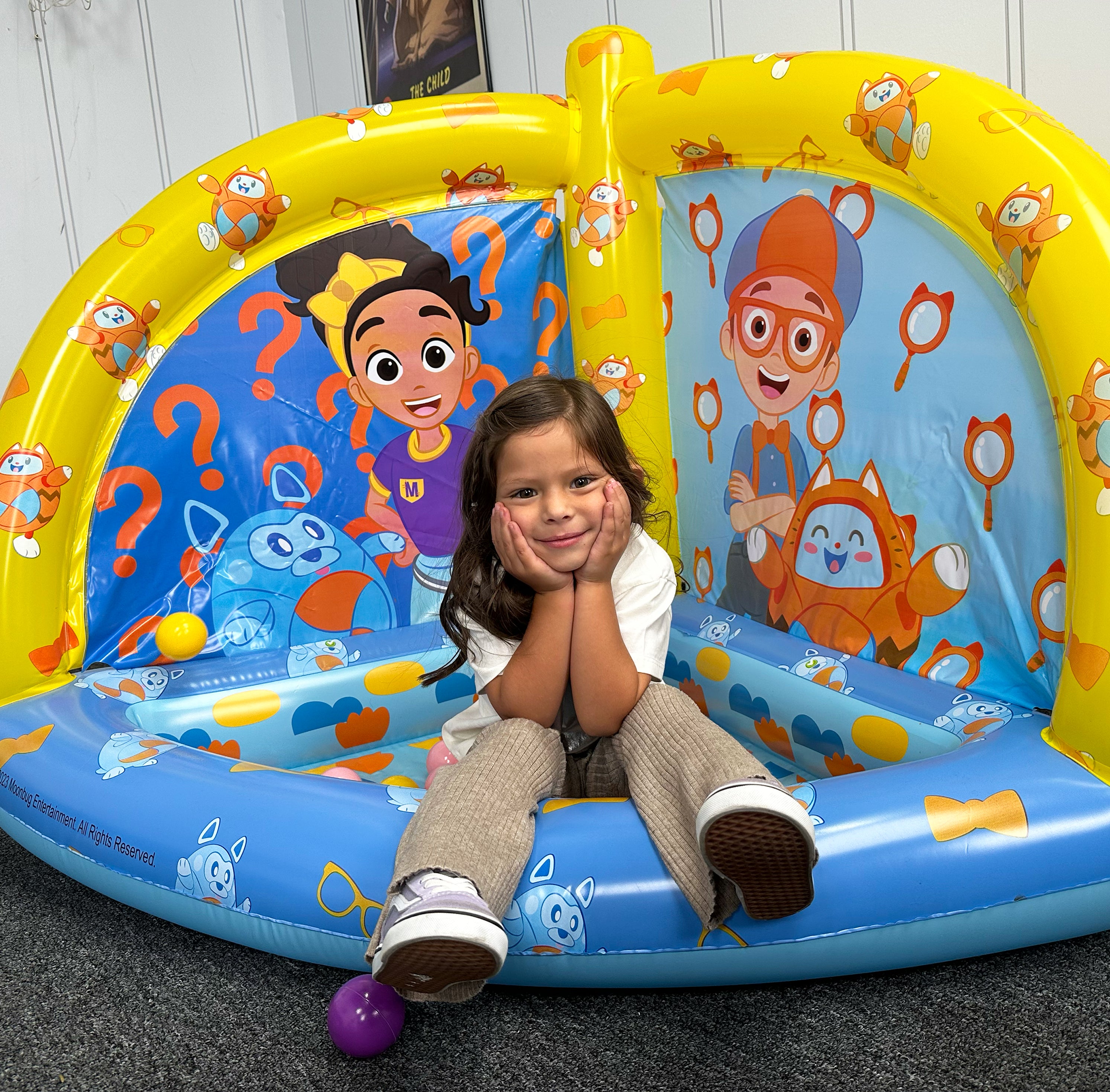 Blippi Inflatable Ball Pit