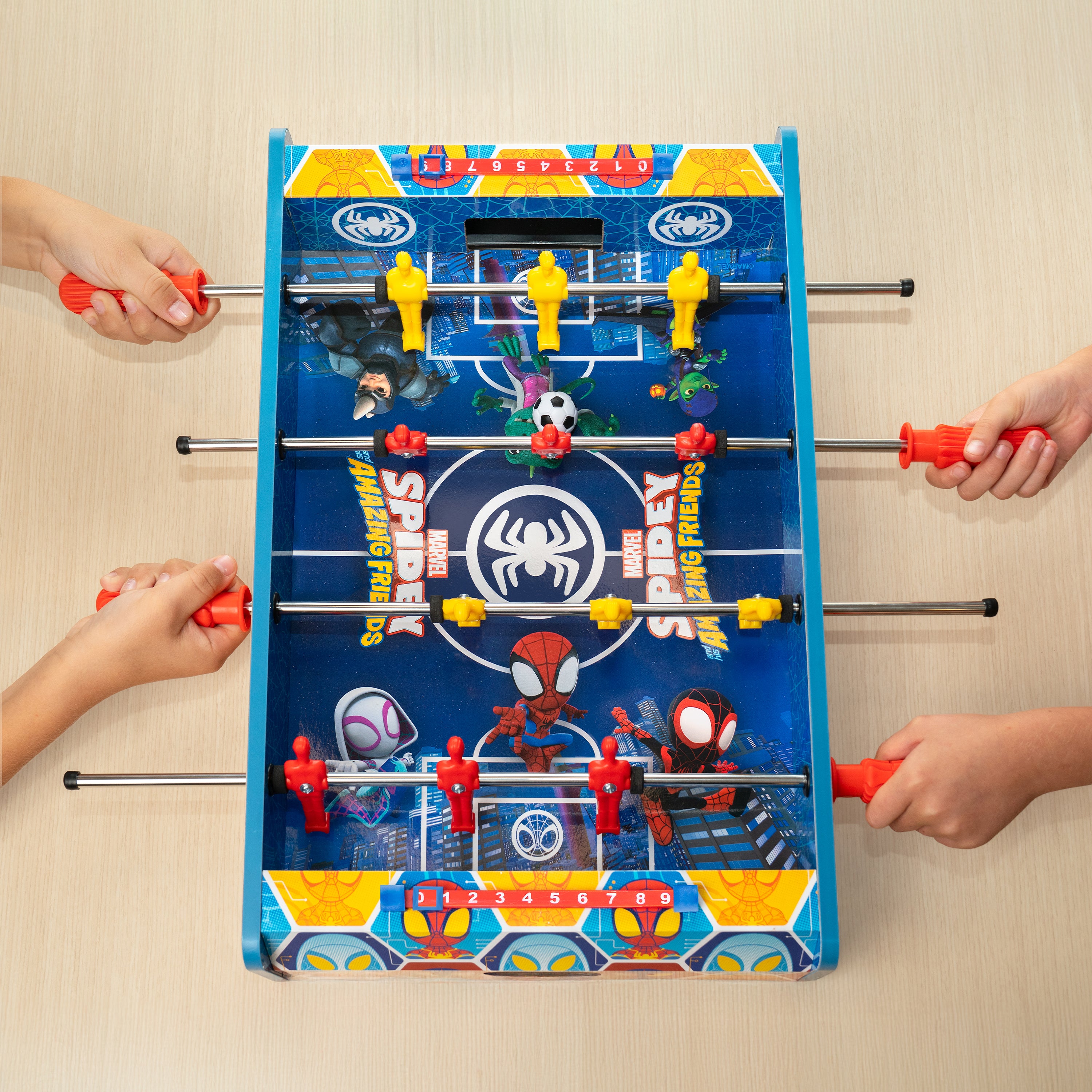 Spidey and His Amazing Friends Tabletop Foosball Game