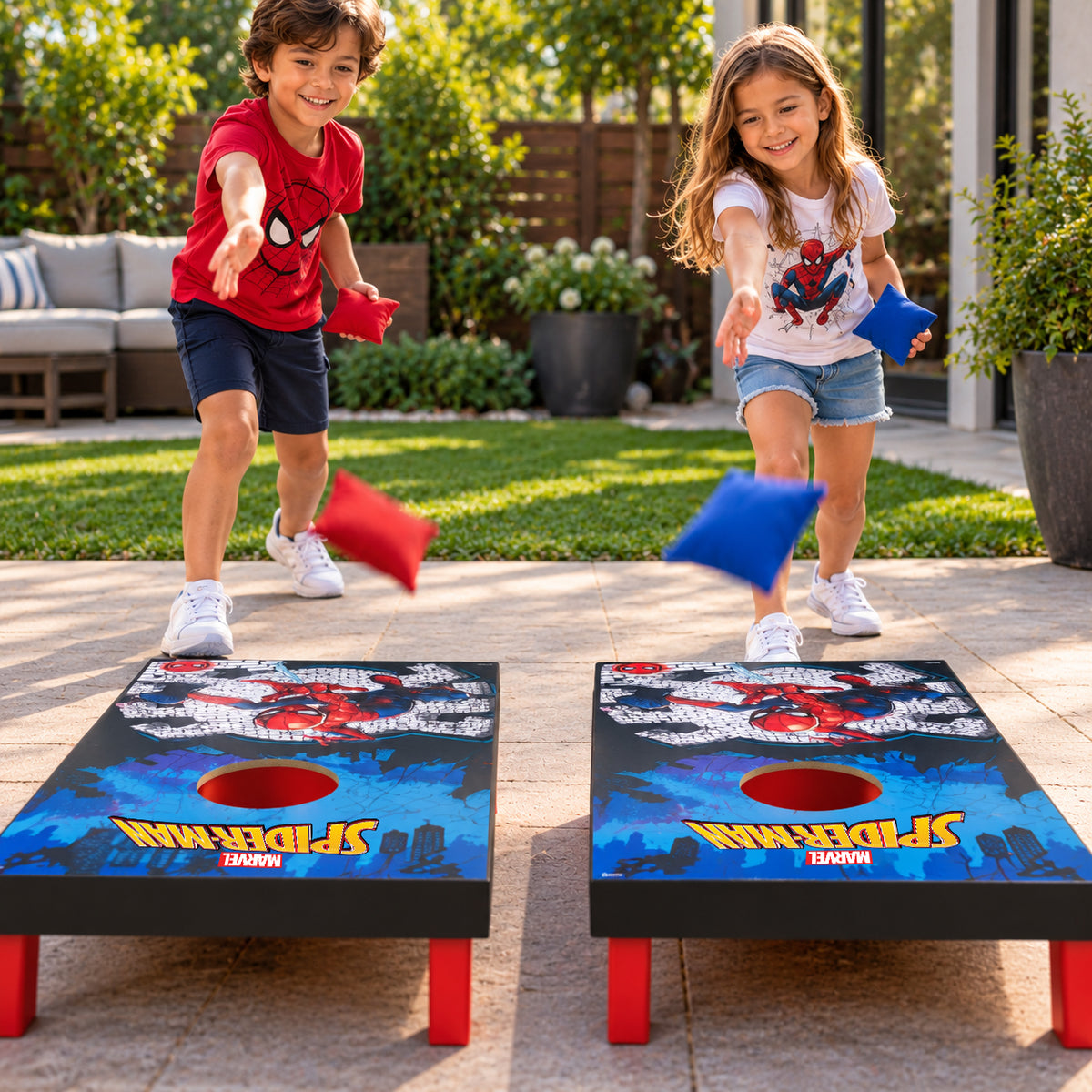 Spider-Man Cornhole Game