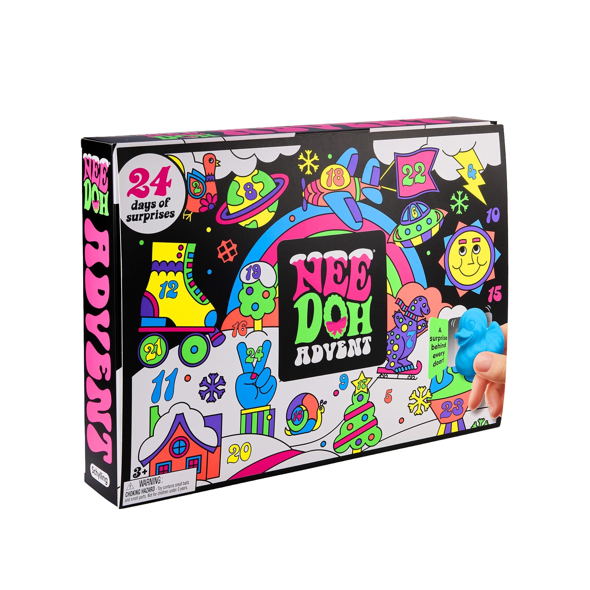 Schylling NeeDoh Squishmas Advent Calendar (Pack of 1)