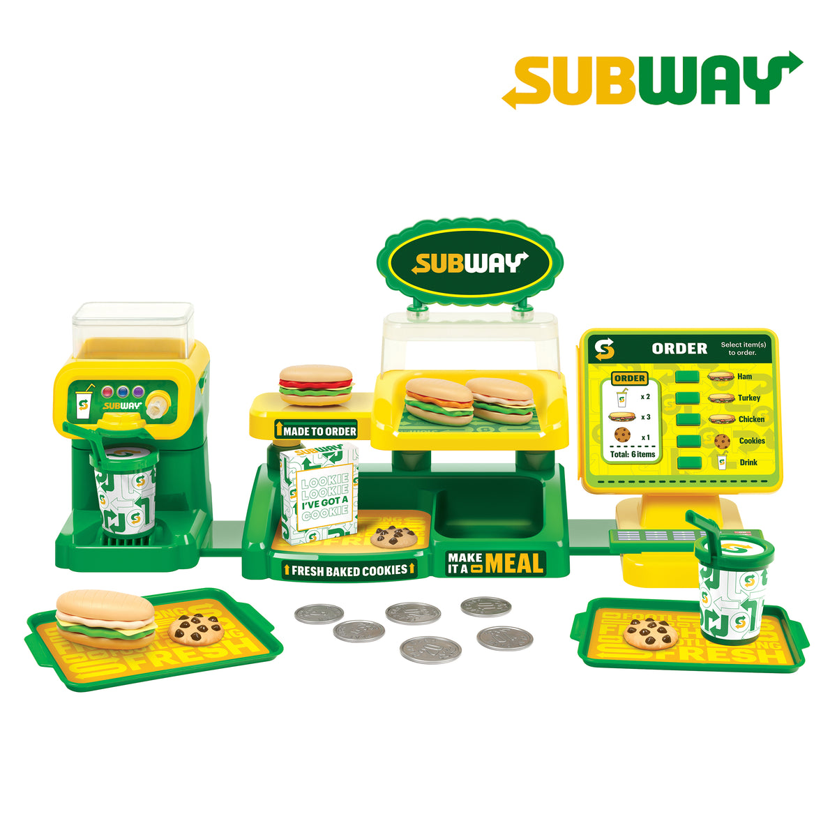 Subway Mini Store Playset (29 Pieces )