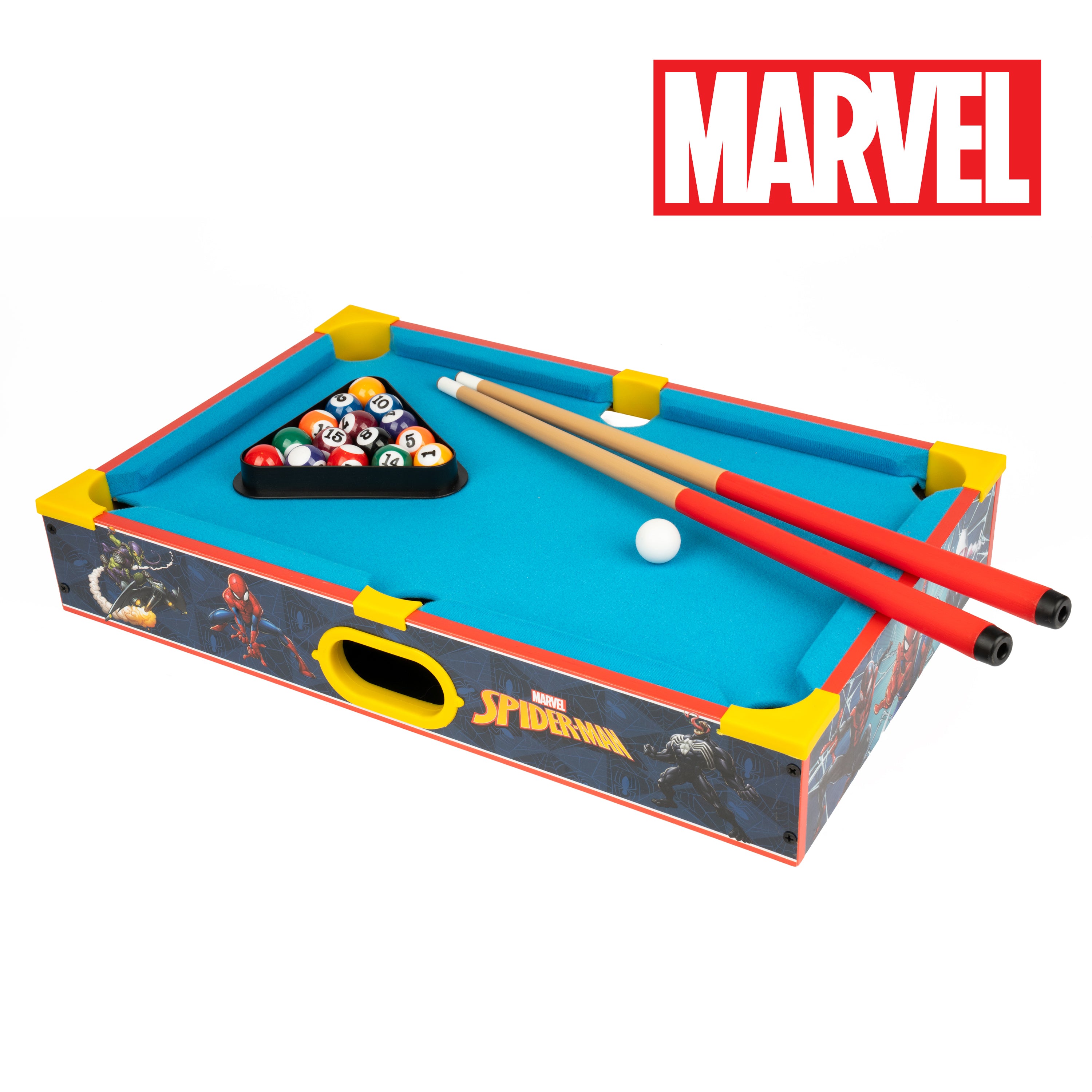 Mesa de billar de madera de Spider-Man