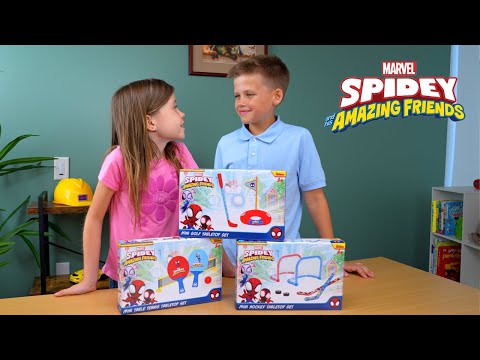 Marvel Spidey & Friends Tabletop Mini Games Bundle (3 Sets )