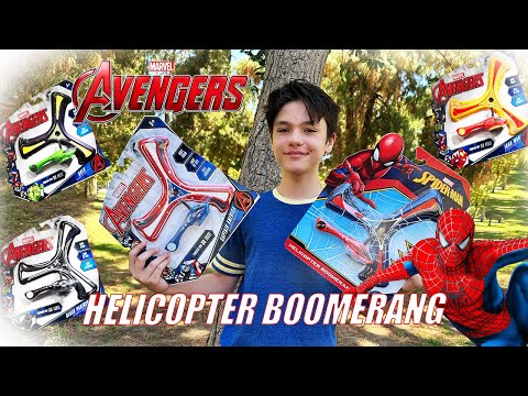 Helicóptero bumerán de Iron Man