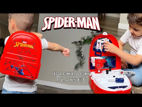Spider-Man Handyman Backpack 18 Piece Tool Set