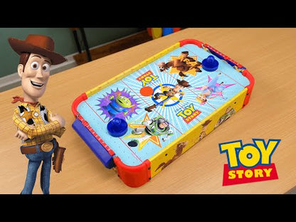 Toy Story Wooden Tabletop Air Hockey - Woody and Buzz Lightyear