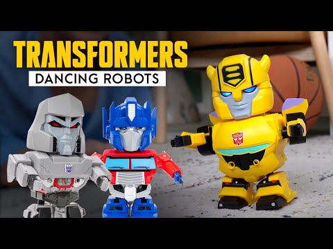 Robot bailarín Optimus Prime de Transformers