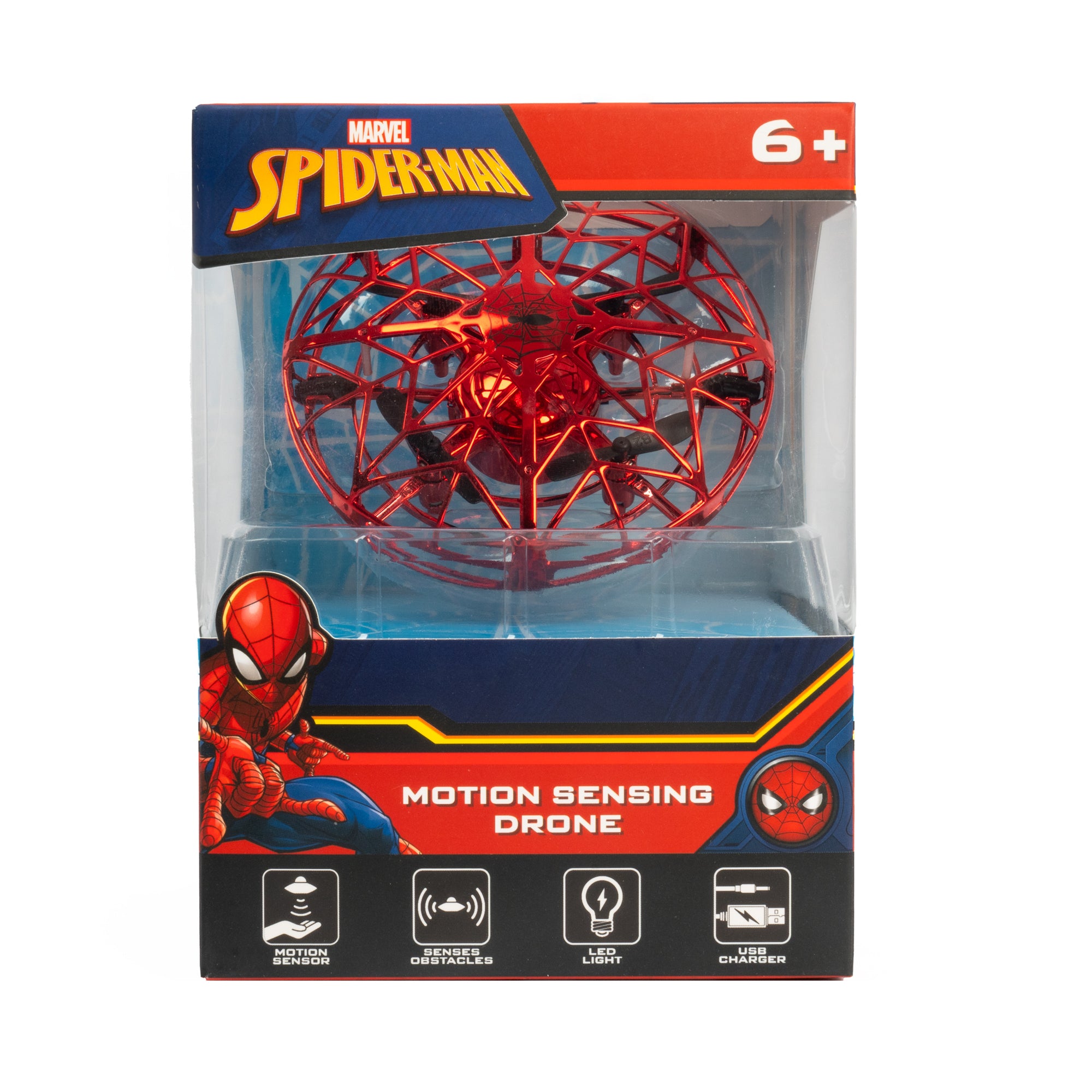 Marvel SpiderMan Motion Sensing Drone (Intelli Sense)