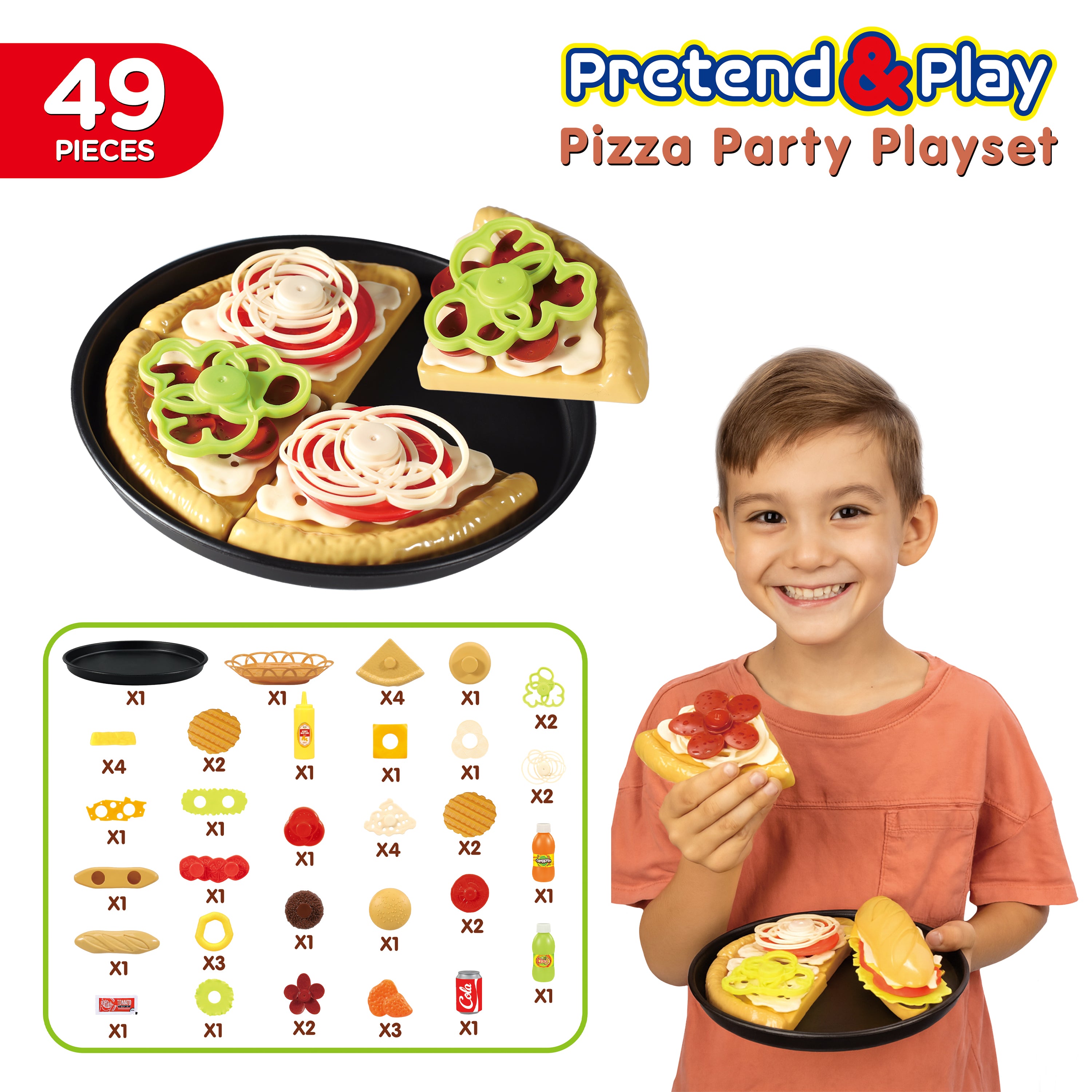 Juego de 53 piezas de Subway Sandwich Artist
