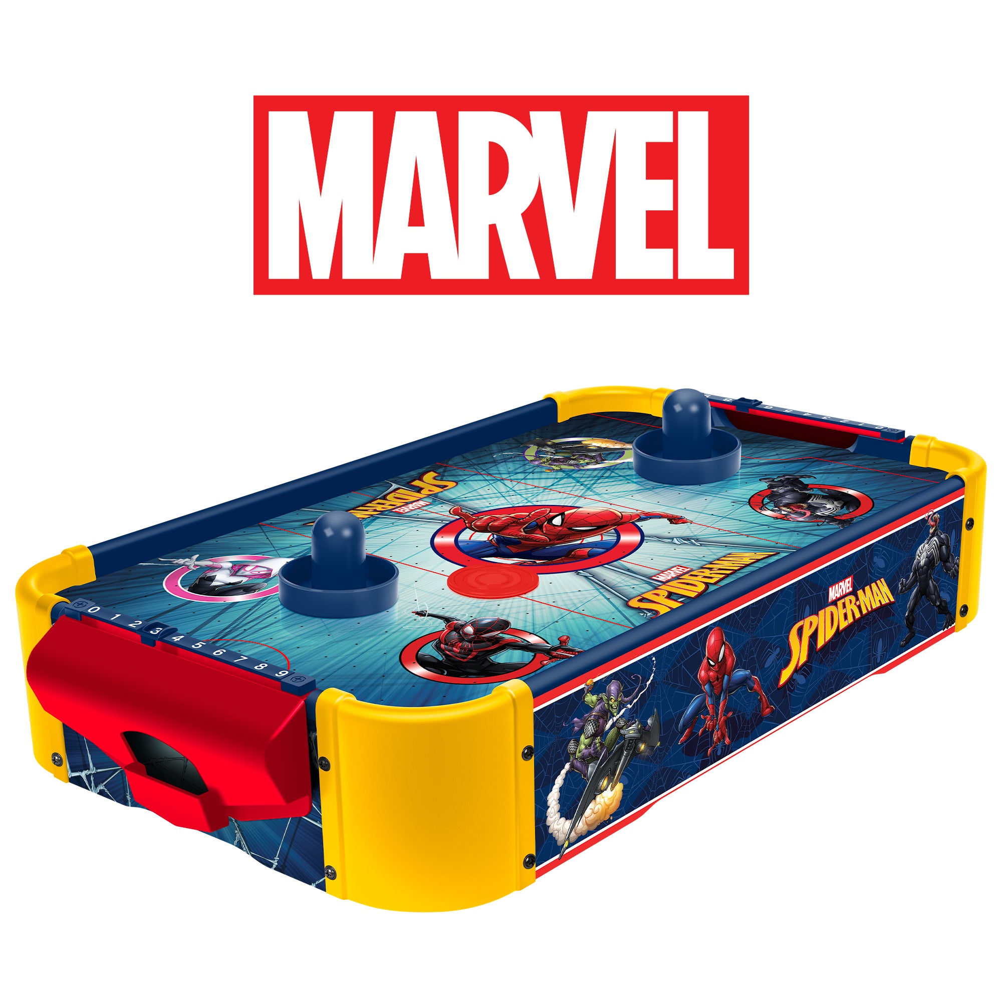 Spider-Man Wooden Electronic Air Hockey Table