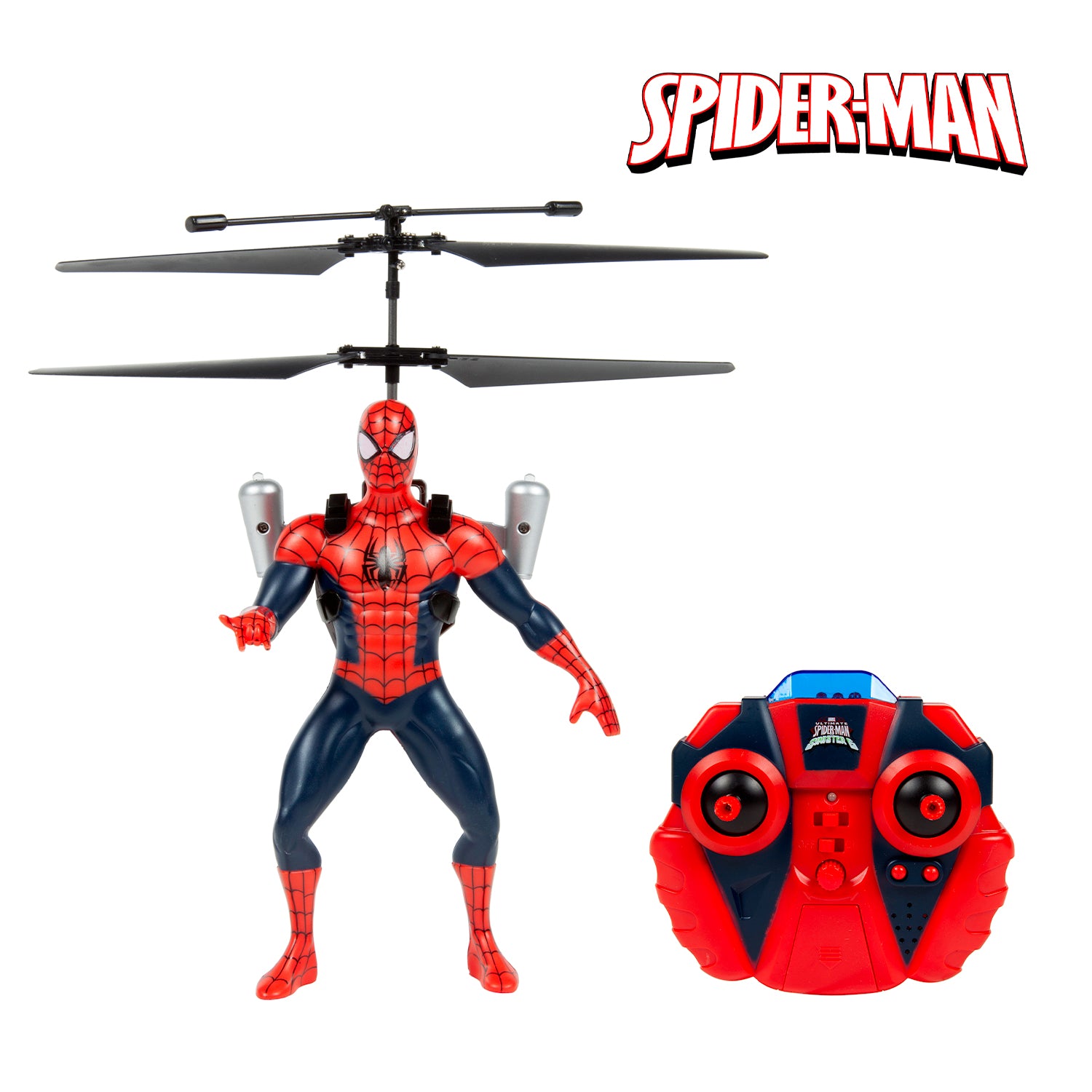 SpiderMan IR Remote Control Flying Figure