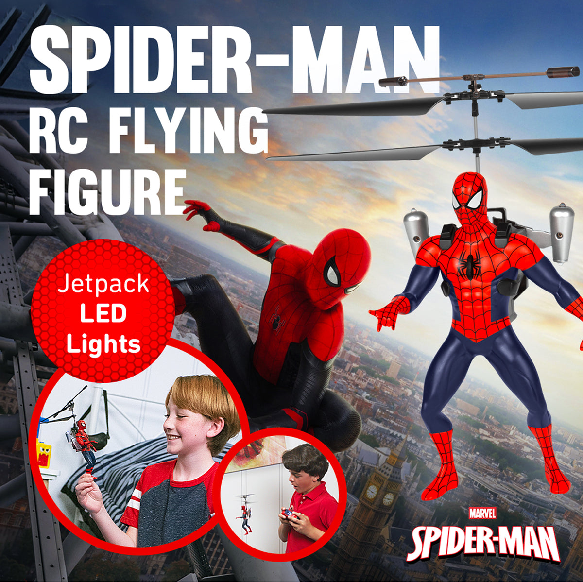 Spider Man Remote HobbyTron | The Best Online Toy Store