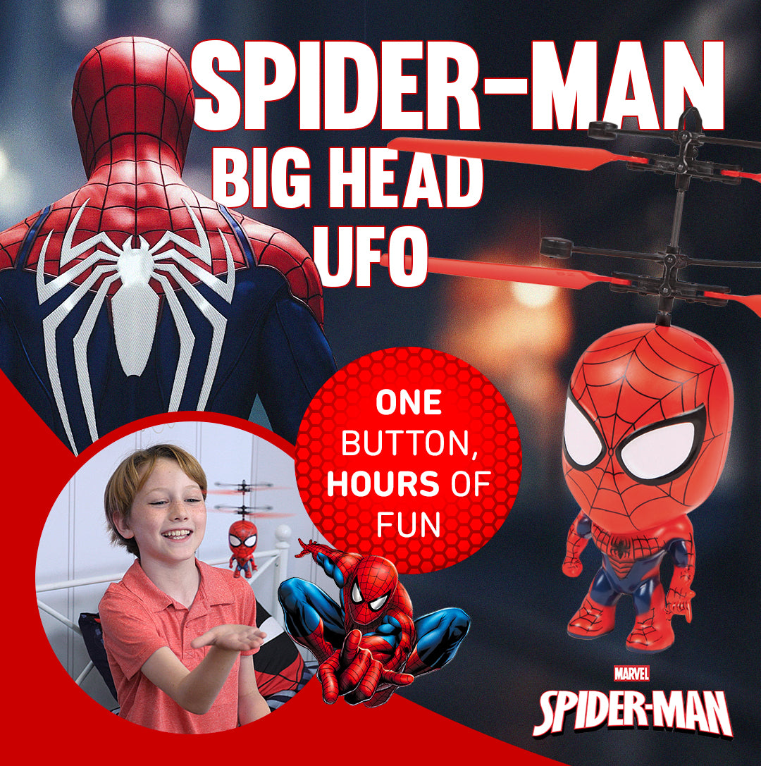 SpiderMan Big Head UFO