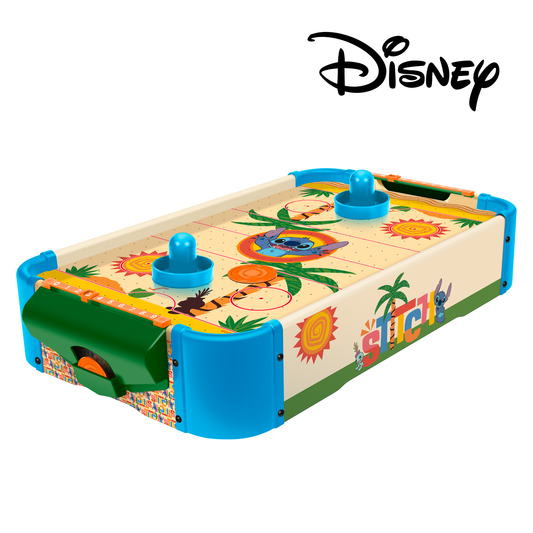Mesa electrónica de hockey de aire de madera Stitch