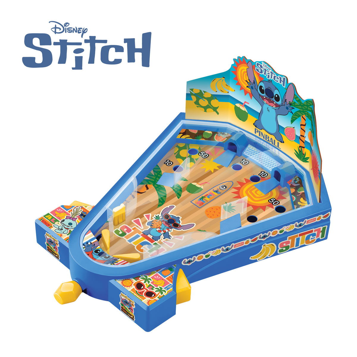 Disney Stitch Mini Tabletop Pinball Game