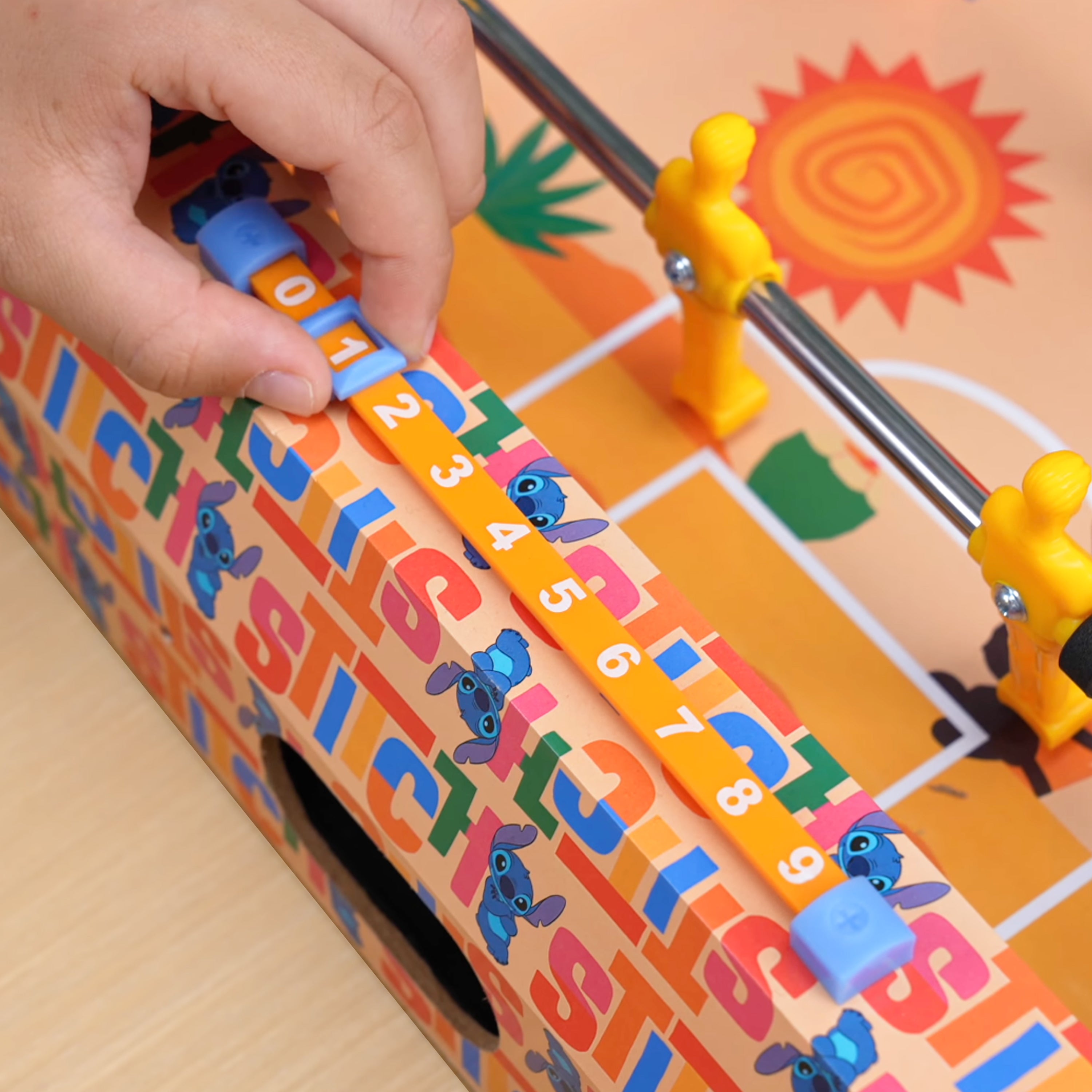 Disney Stitch Wooden Tabletop Foosball Game