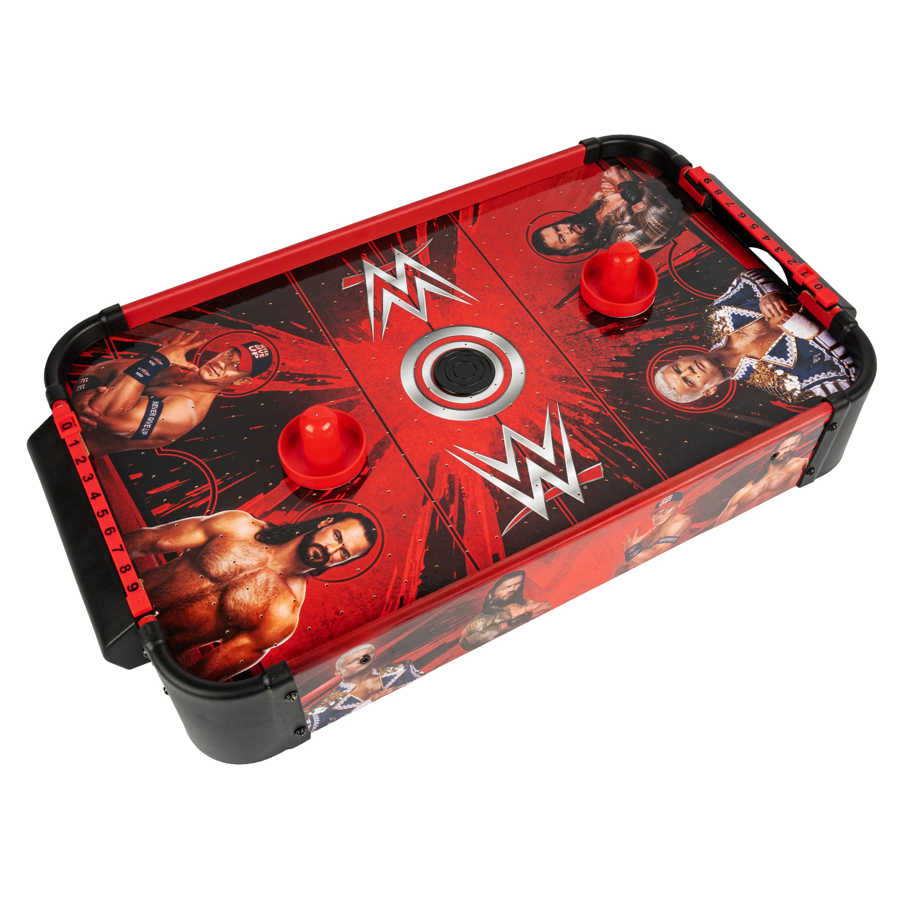 WWE Wooden Tabletop Air Hockey