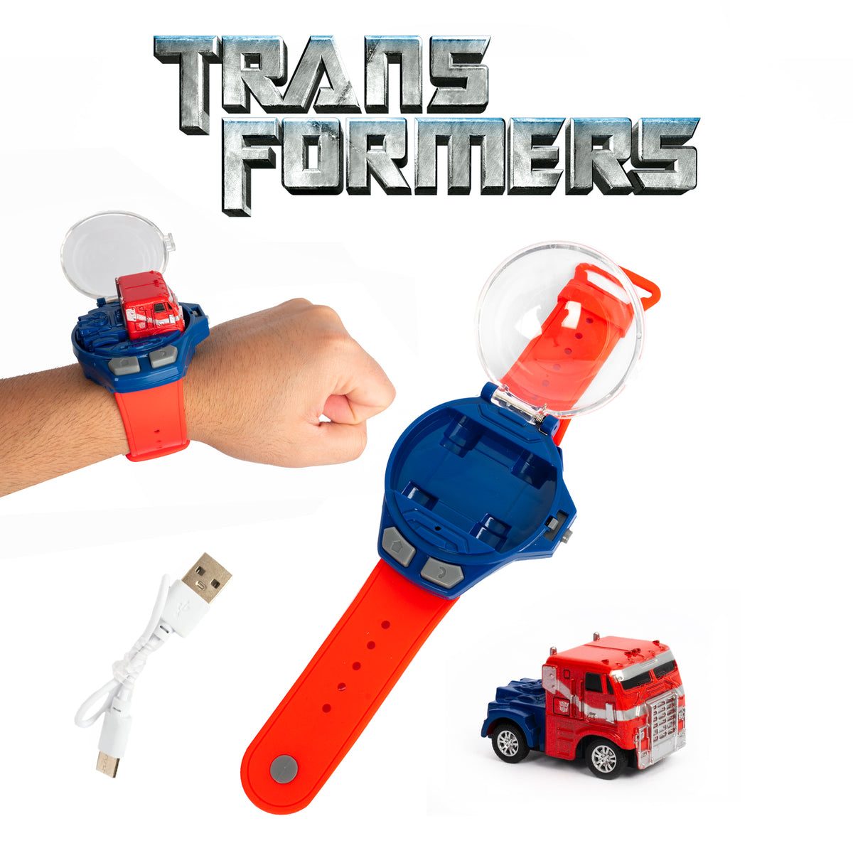 Estuche de muñeca para control remoto Transformers Optimus Prime para coche RC