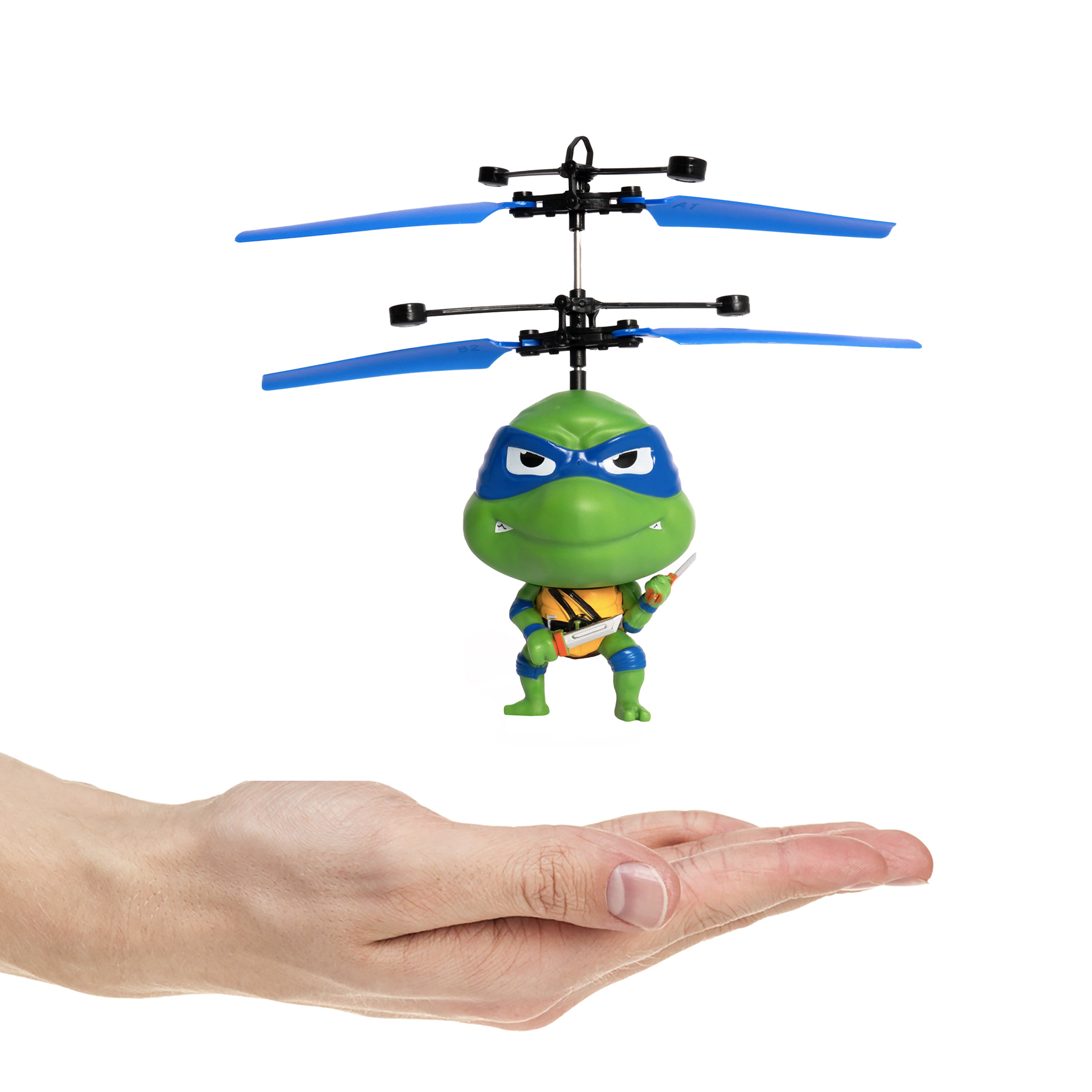 TMNT Mutant Mayhem Leonardo Big Head UFO