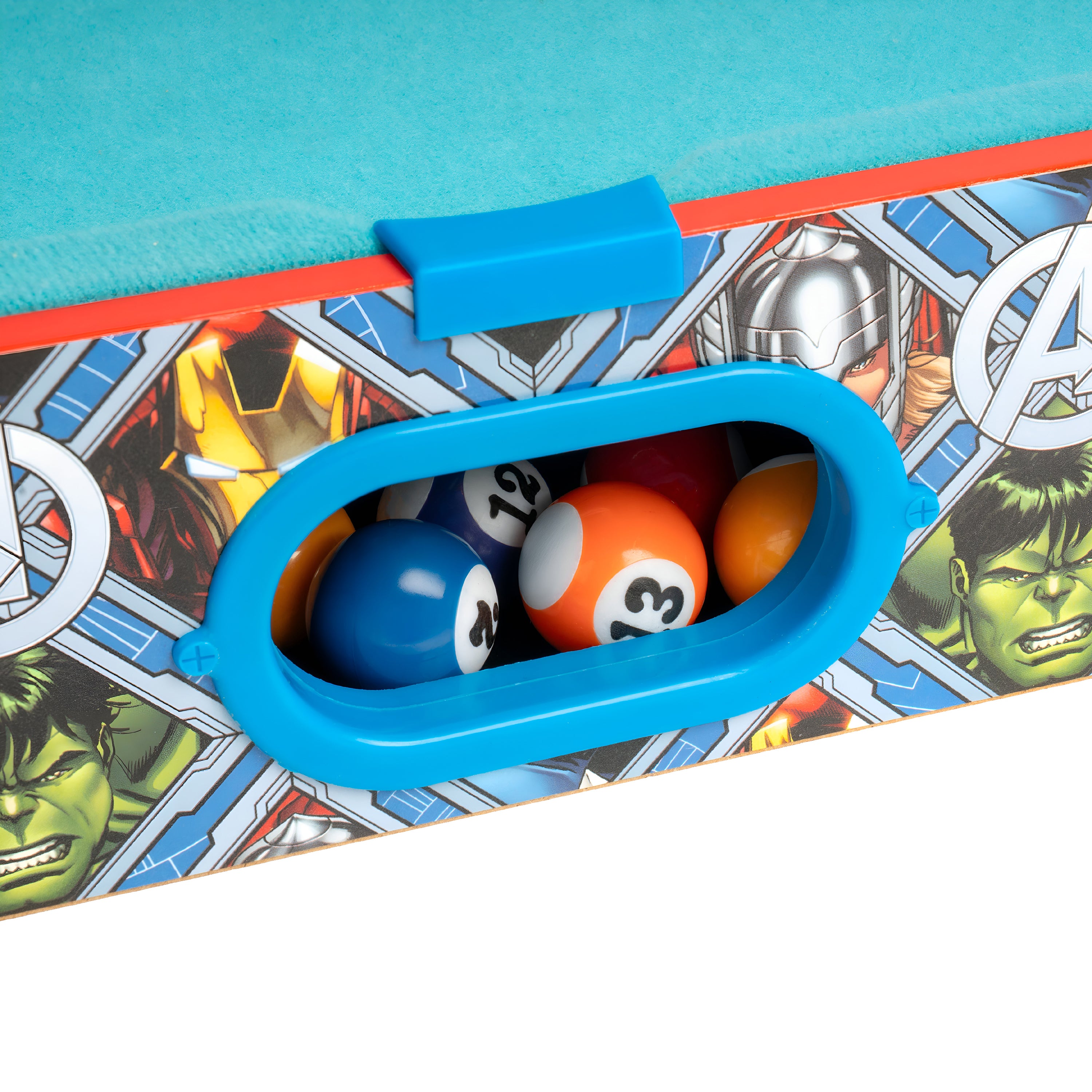 Mesa de billar de madera de Spider-Man