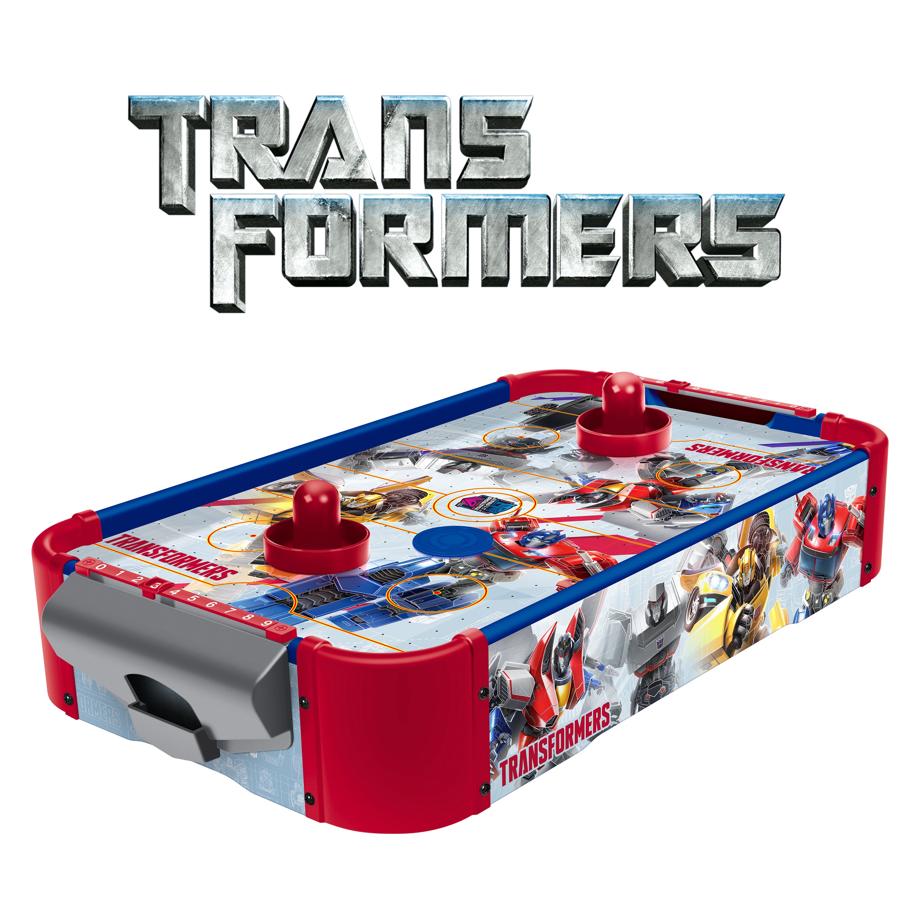Transformers Wooden Electronic Air Hockey Table