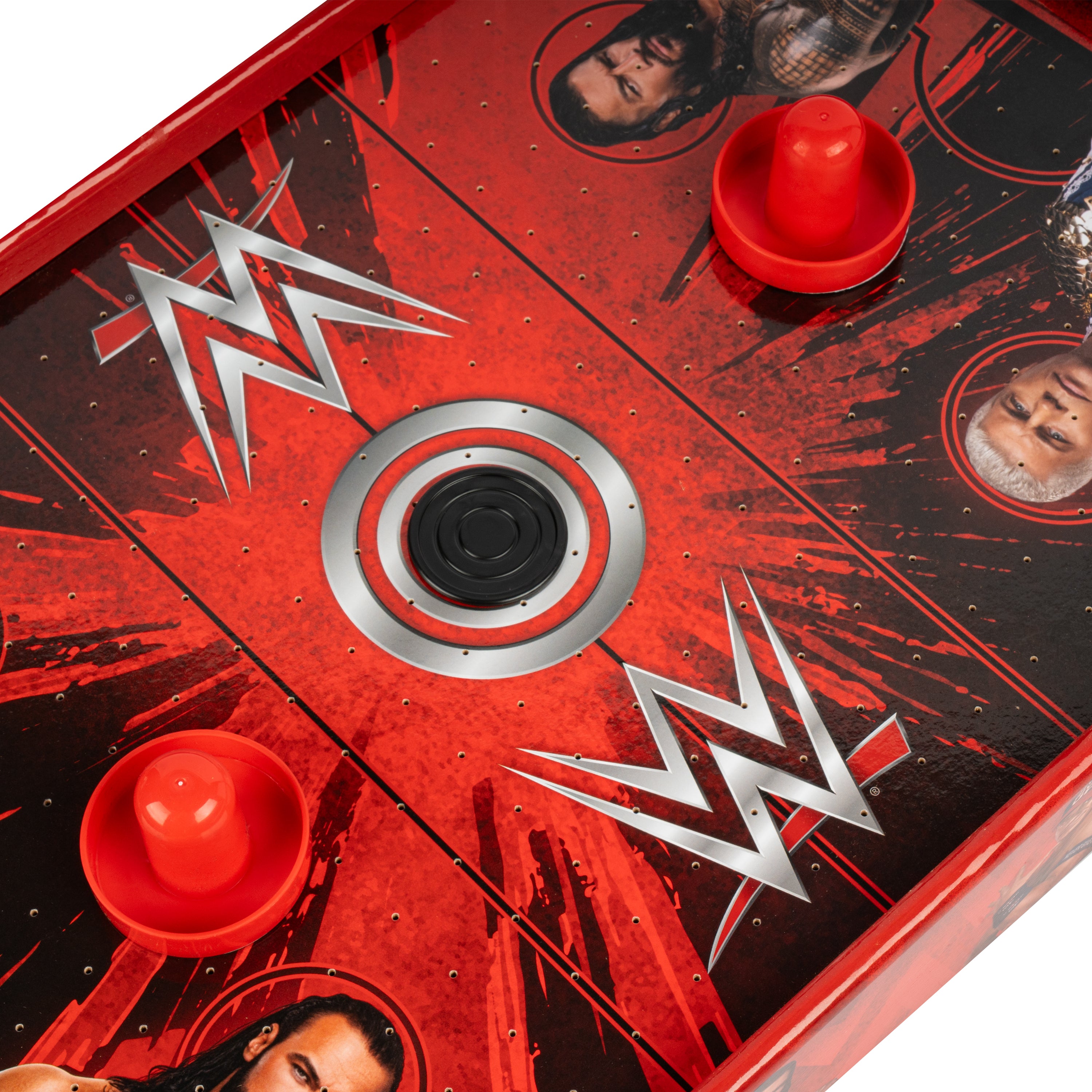 WWE Wooden Tabletop Air Hockey