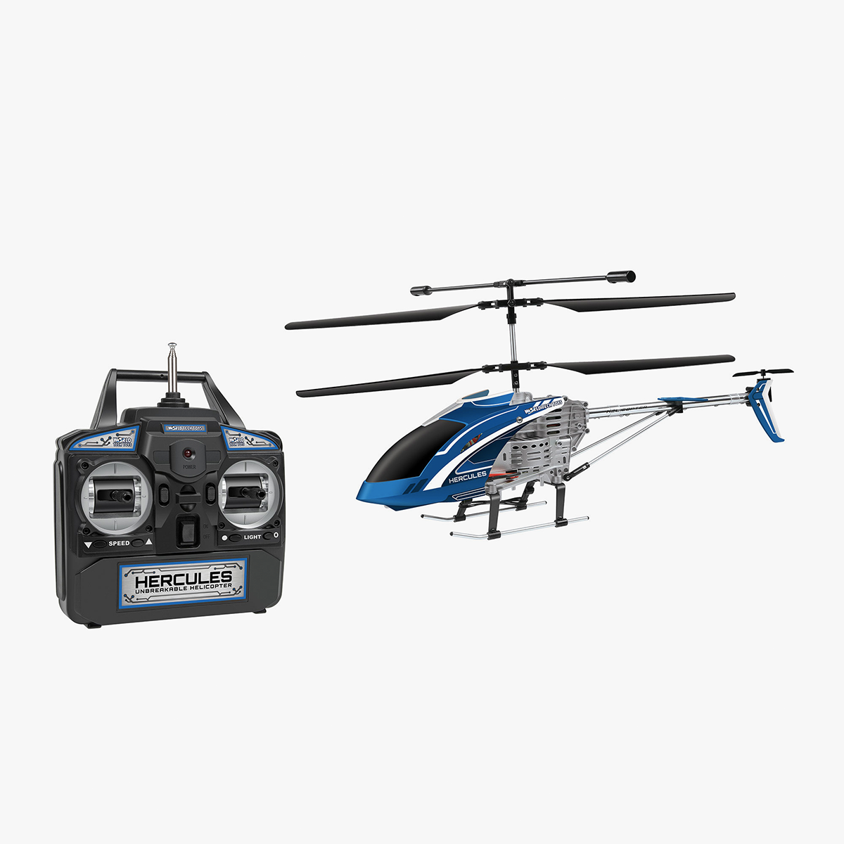 Hercules Unbreakable Gyro RC Helicopter