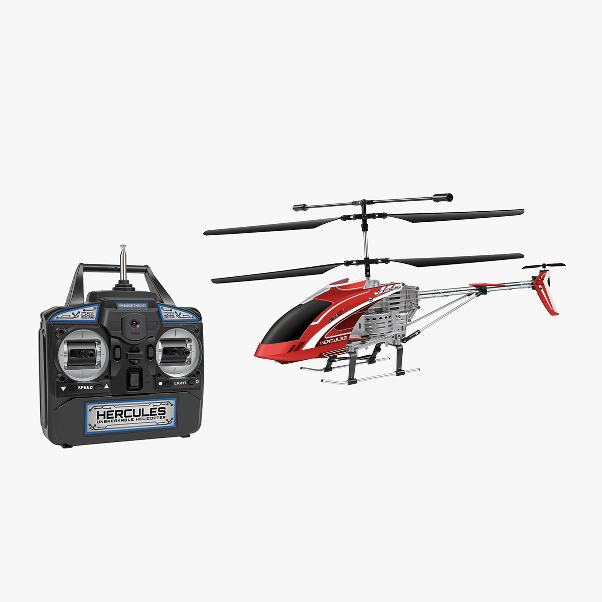 Hercules Unbreakable Gyro RC Helicopter