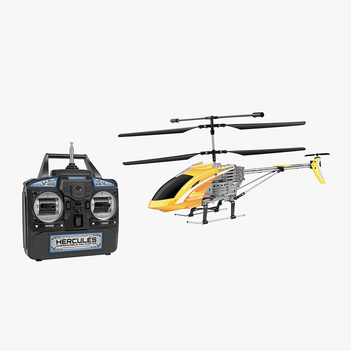 Hercules Unbreakable Gyro RC Helicopter