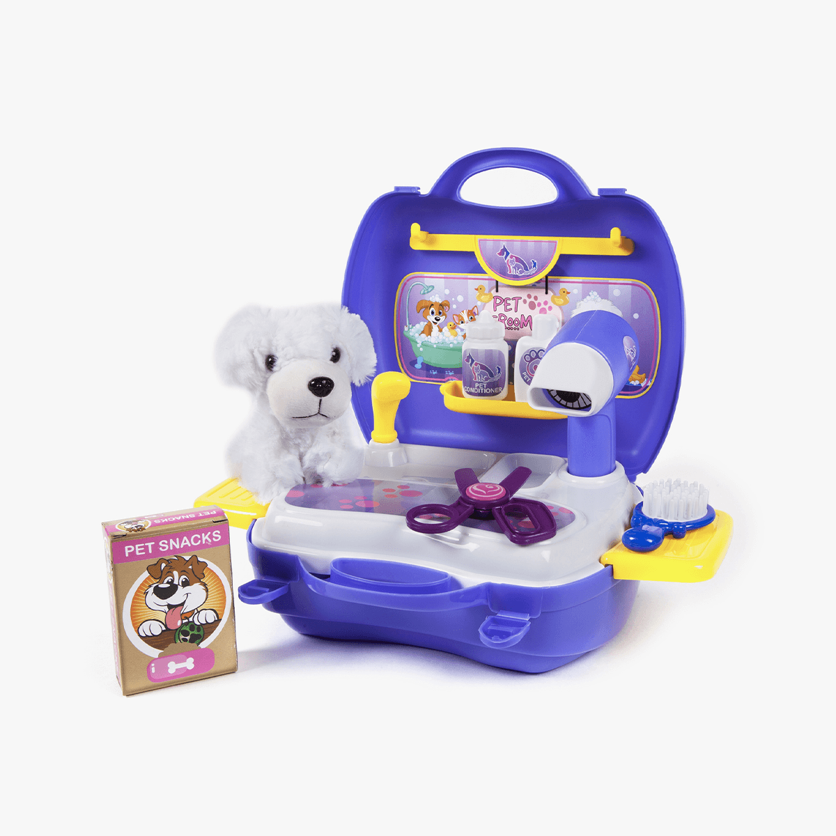 Pet Grooming Suitcase Playset