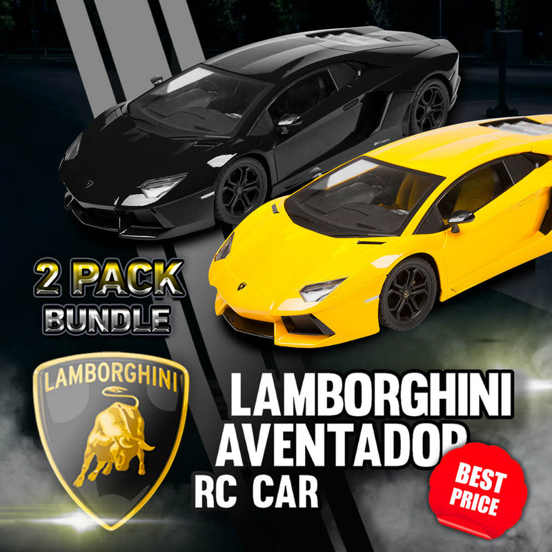 Lamborghini Aventador 1:12 Bundle - 2pack