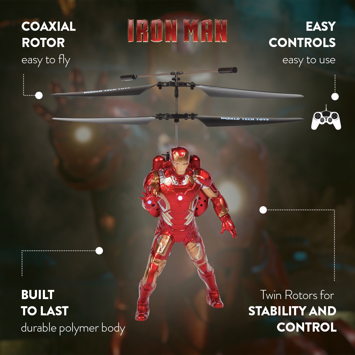 Iron Man RC Flying Figure