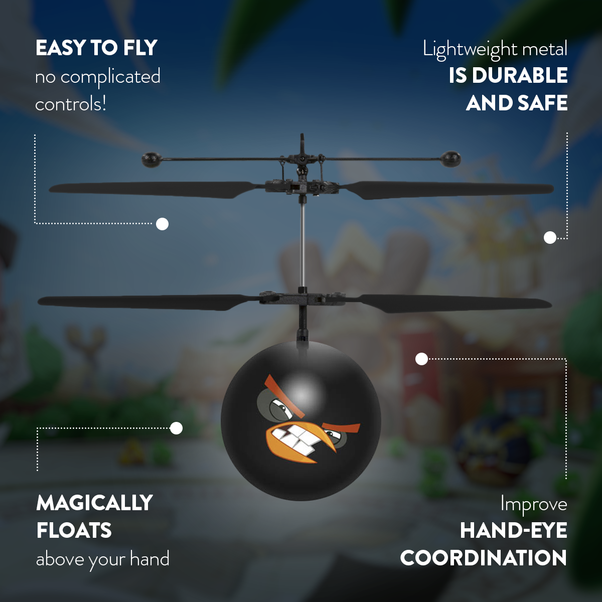 Angry Birds Bomb Heli Ball